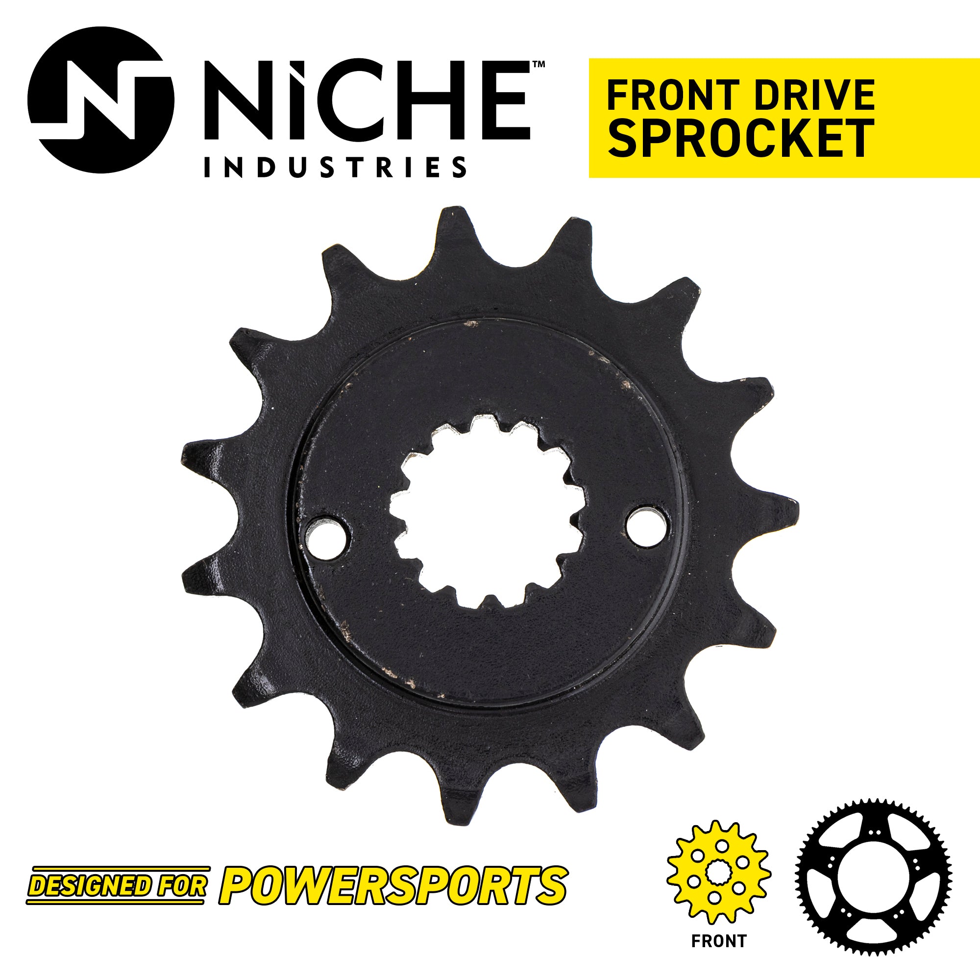 NICHE 519-CDS2263P Front Drive Sprocket for Kawasaki JT Sprocket