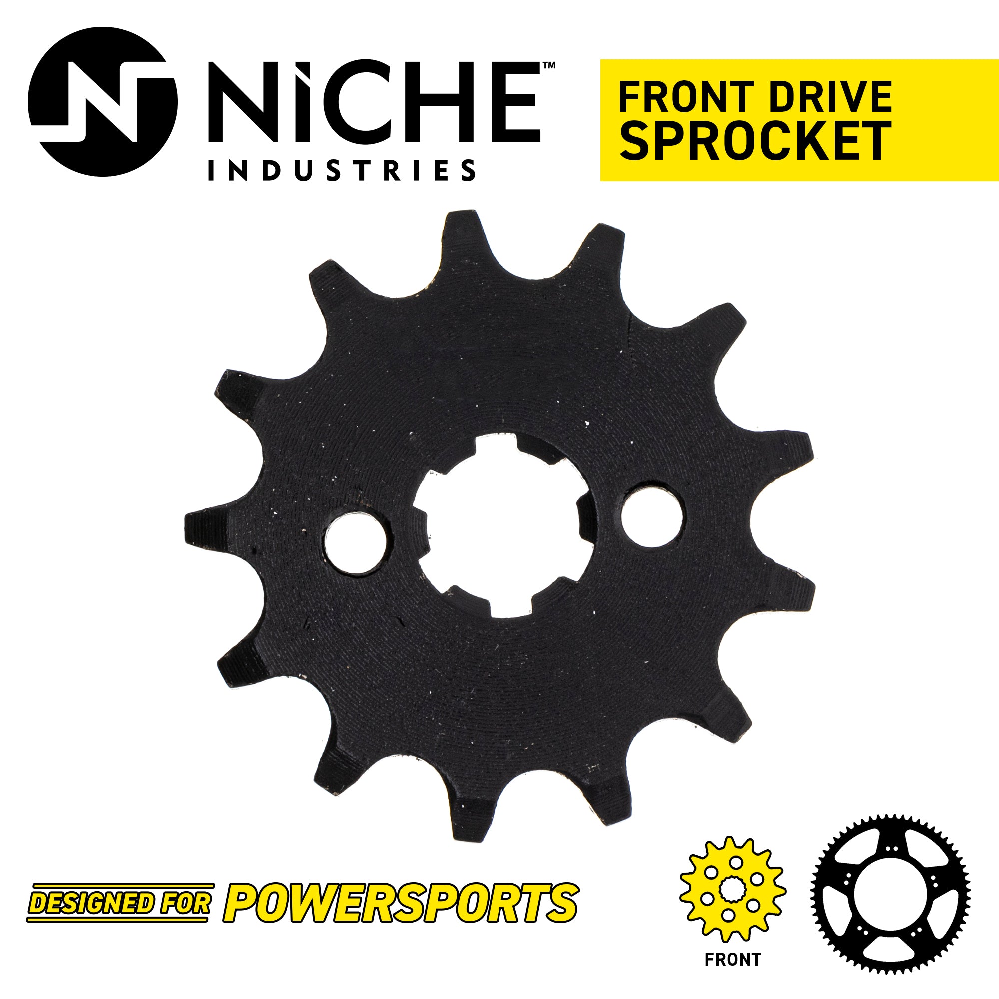 NICHE 519-CDS2279P Front Drive Sprocket for Suzuki JT Sprocket YZ80