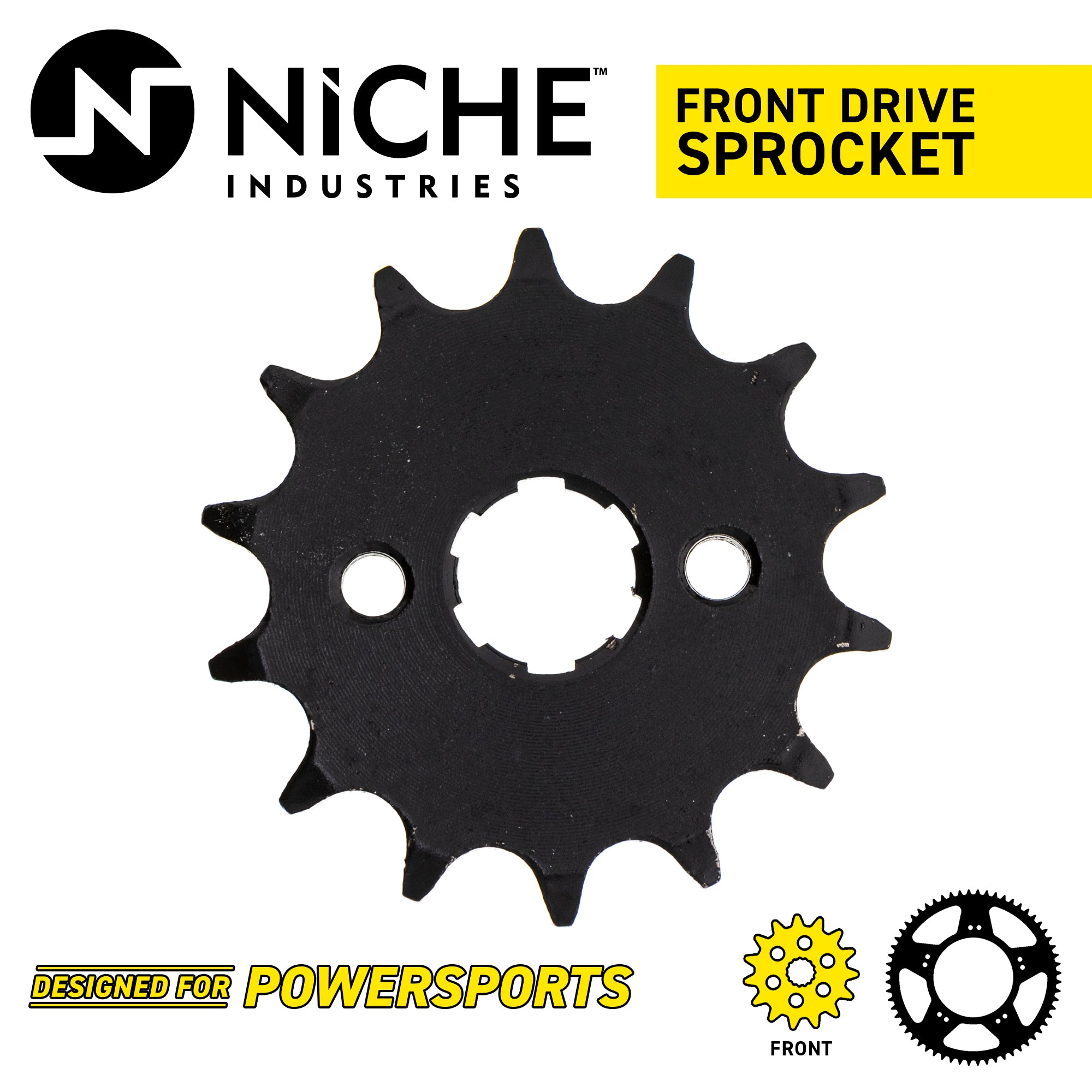 NICHE 519-CDS2282P Front Drive Sprocket for JT Sprocket Honda XR100R