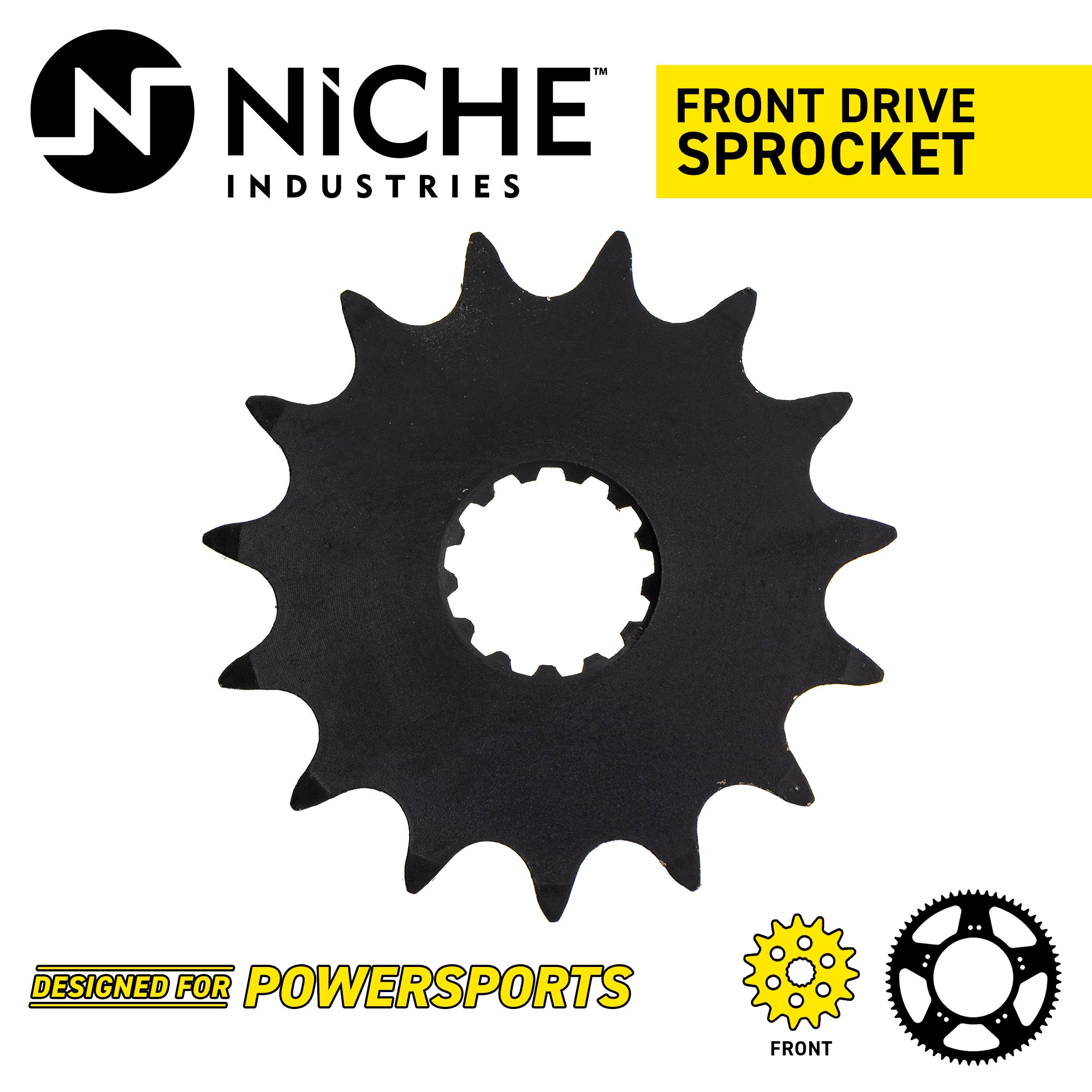 NICHE 519-CDS2210P Front Drive Sprocket for zOTHER Suzuki Kawasaki JT