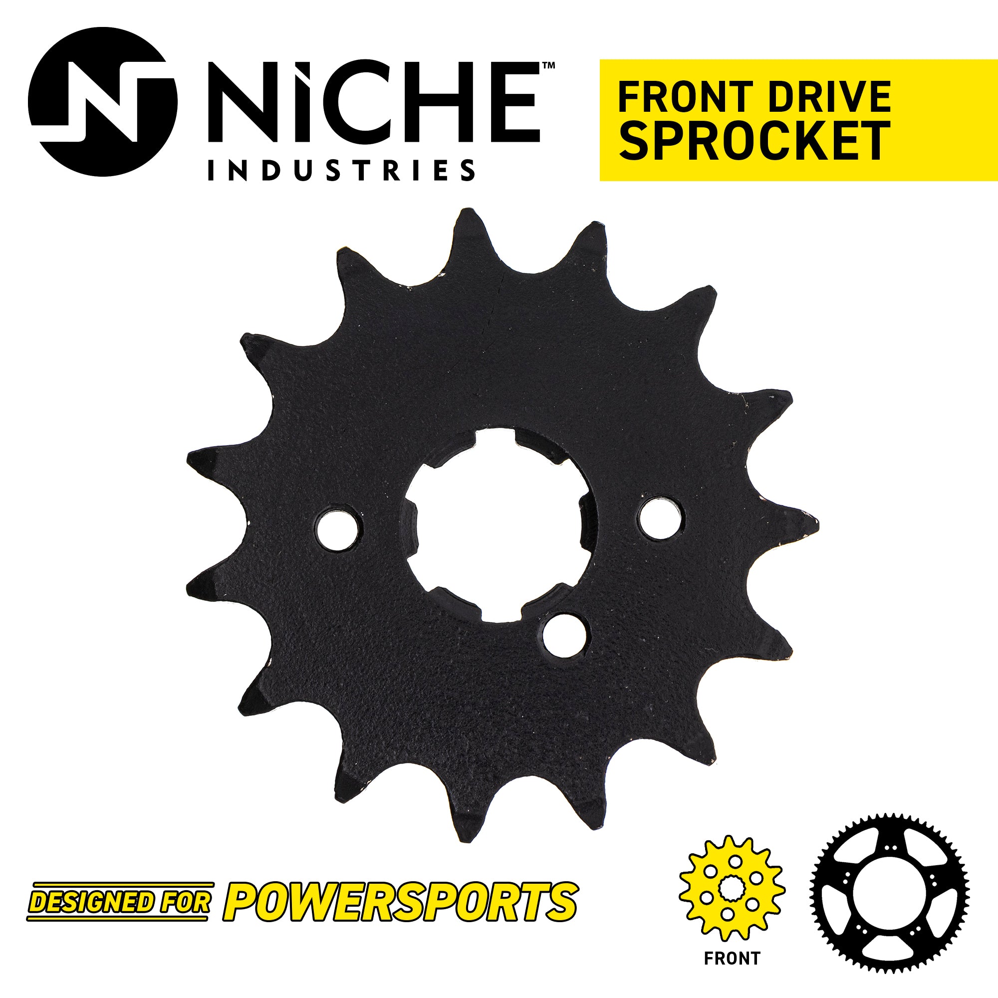 NICHE 519-CDS2211P Front Drive Sprocket for zOTHER Yamaha Kawasaki JT