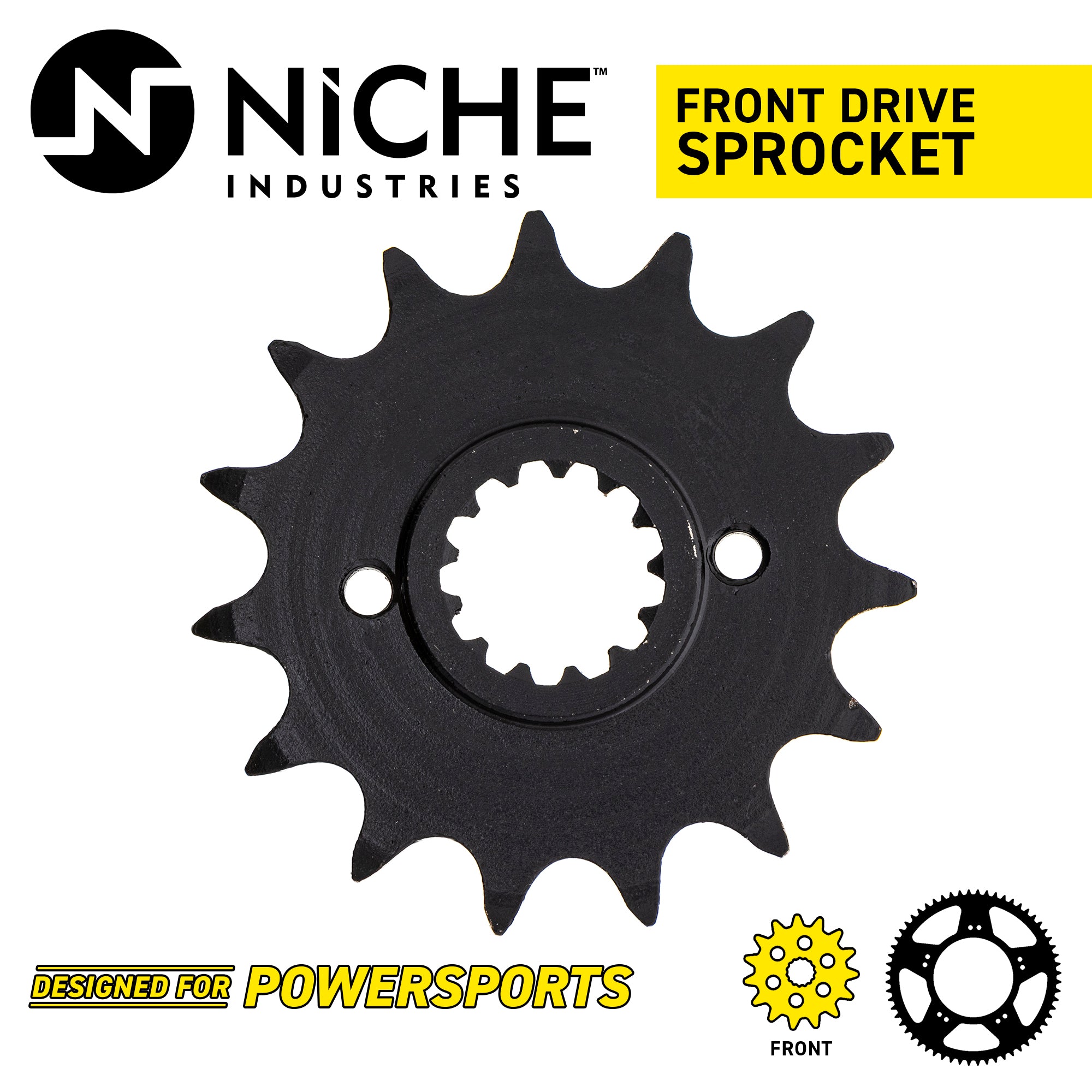 NICHE 519-CDS2344P Front Drive Sprocket for Kawasaki JT Sprocket