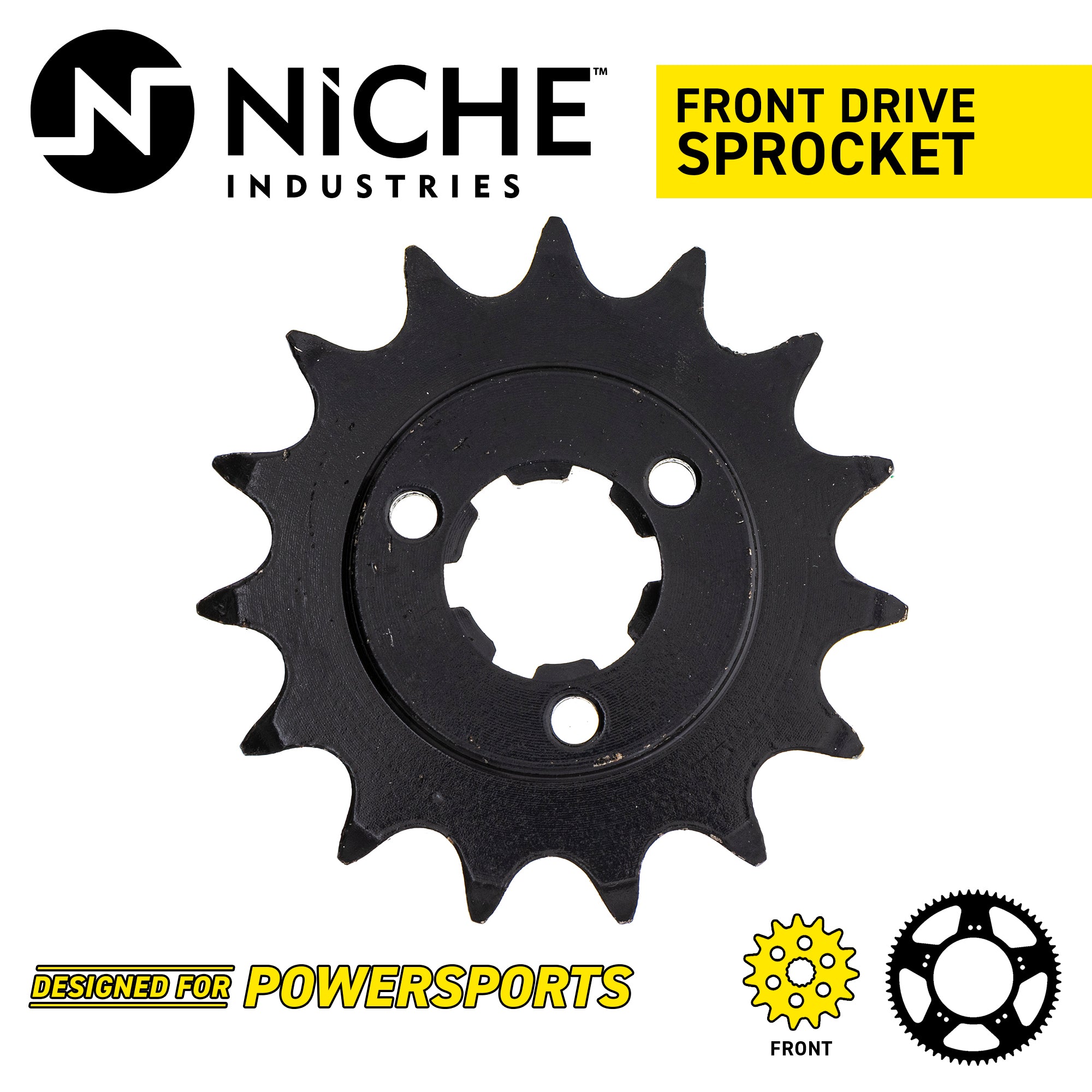 NICHE 519-CDS2347P Front Drive Sprocket for Suzuki JT Sprocket