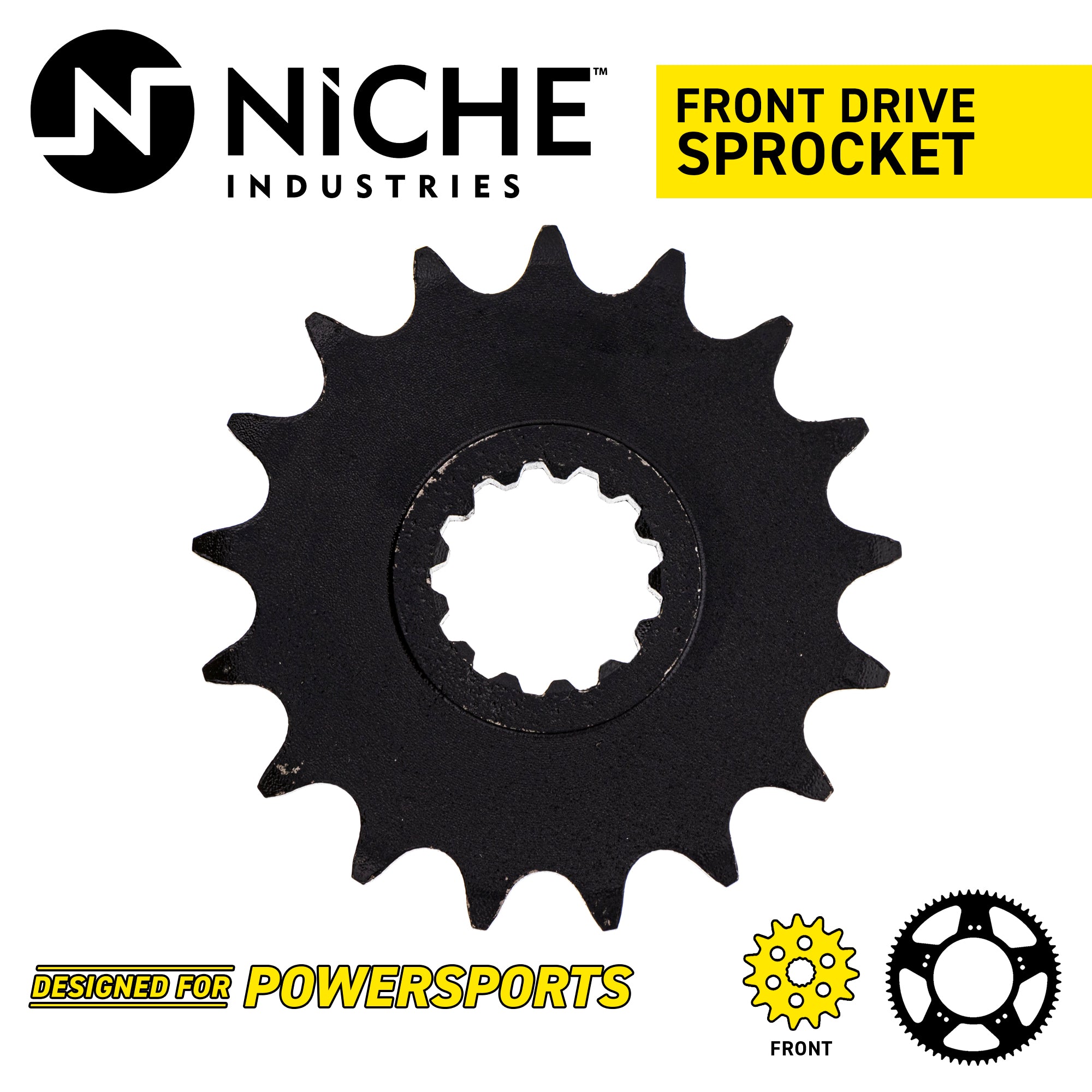 NICHE 519-CDS2376P Tooth Front Drive Sprocket for zOTHER Yamaha JT