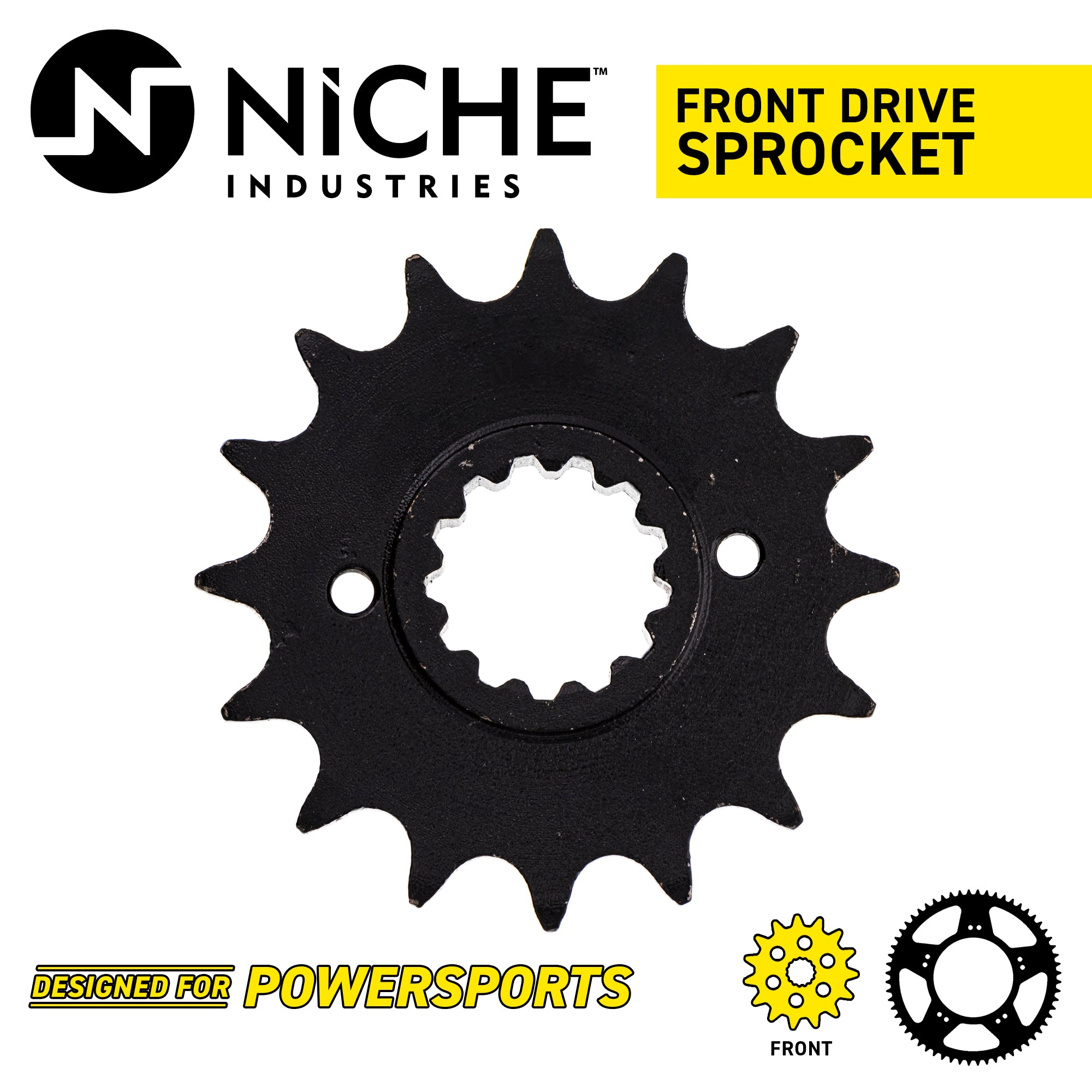 NICHE 519-CDS2371P Tooth Front Drive Sprocket for JT Sprocket Honda
