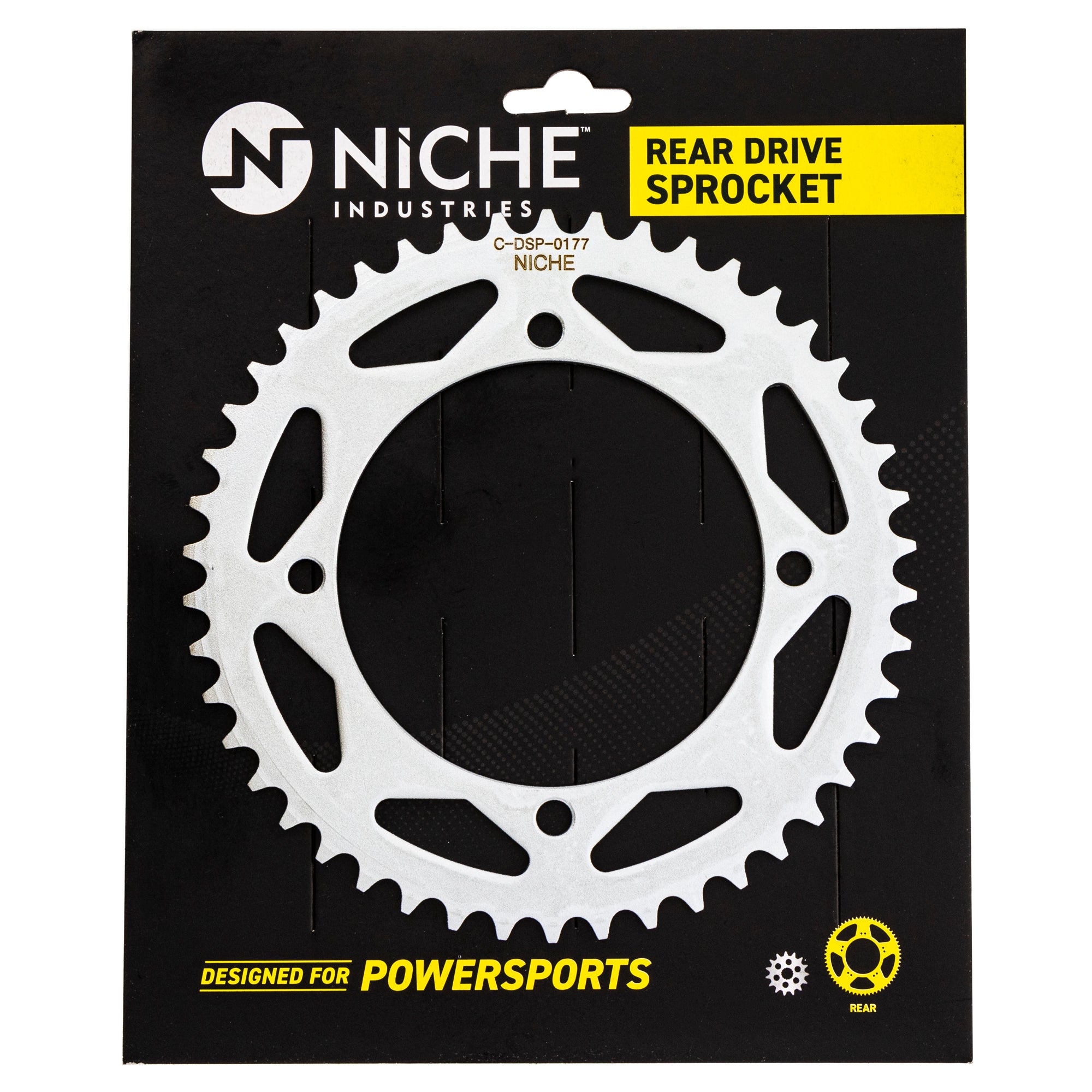 NICHE 519-CDS2399P Rear Drive Sprocket for Kawasaki JT Sprocket KX65
