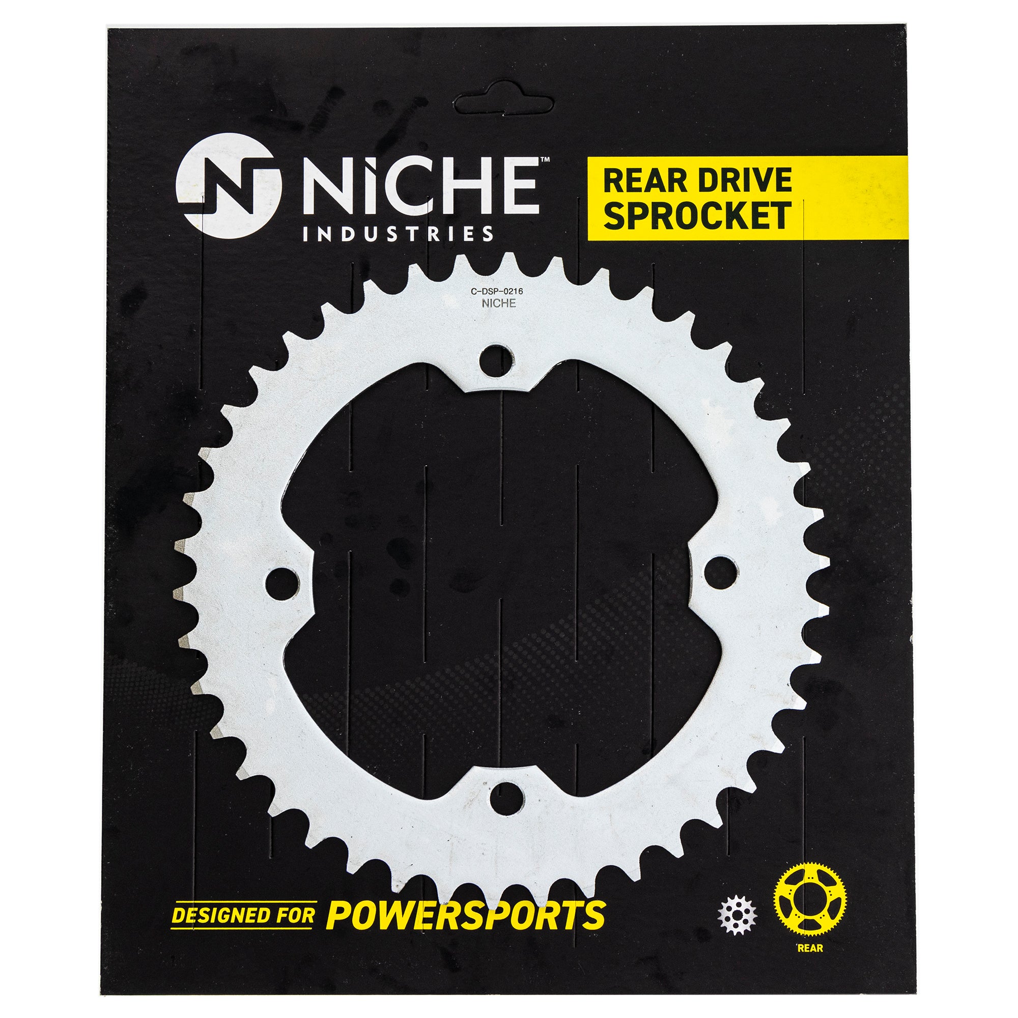 NICHE 519-CDS2443P Rear Drive Sprocket for Yamaha JT Sprocket Banshee