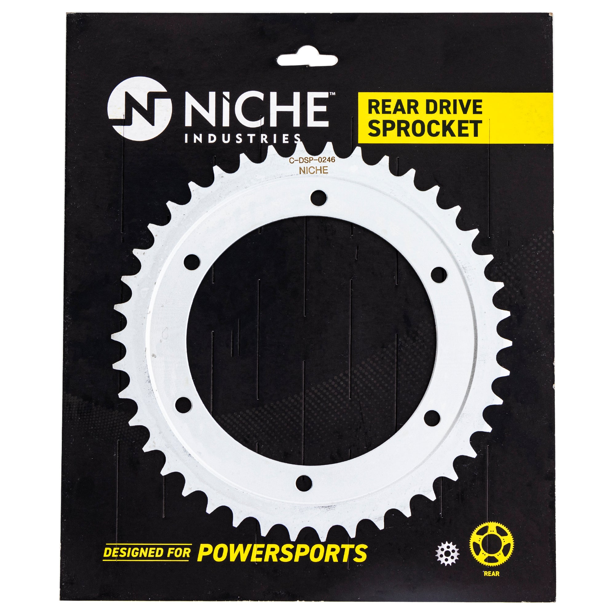 NICHE 519-CDS2468P Rear Drive Sprocket for Suzuki JT Sprocket DR650SE