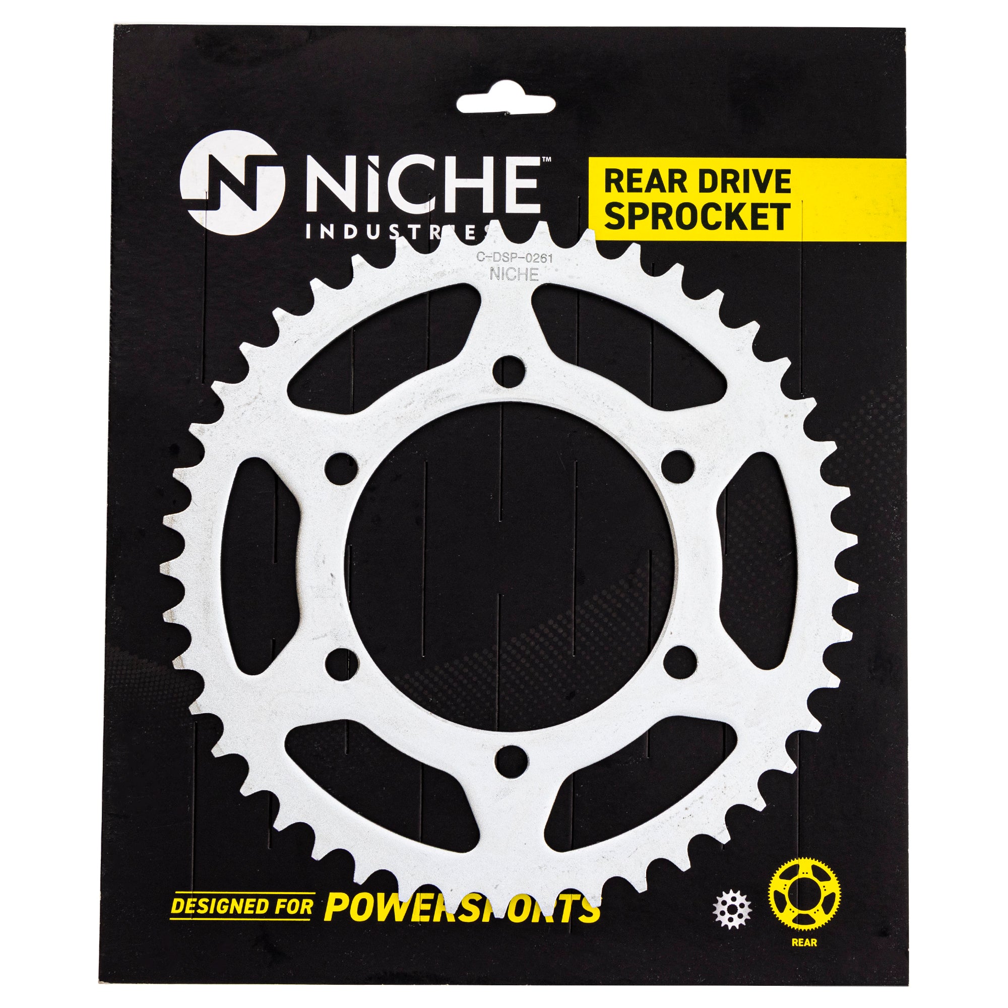 NICHE 519-CDS2483P Tooth Rear Drive Sprocket for Suzuki YZF GSXR750