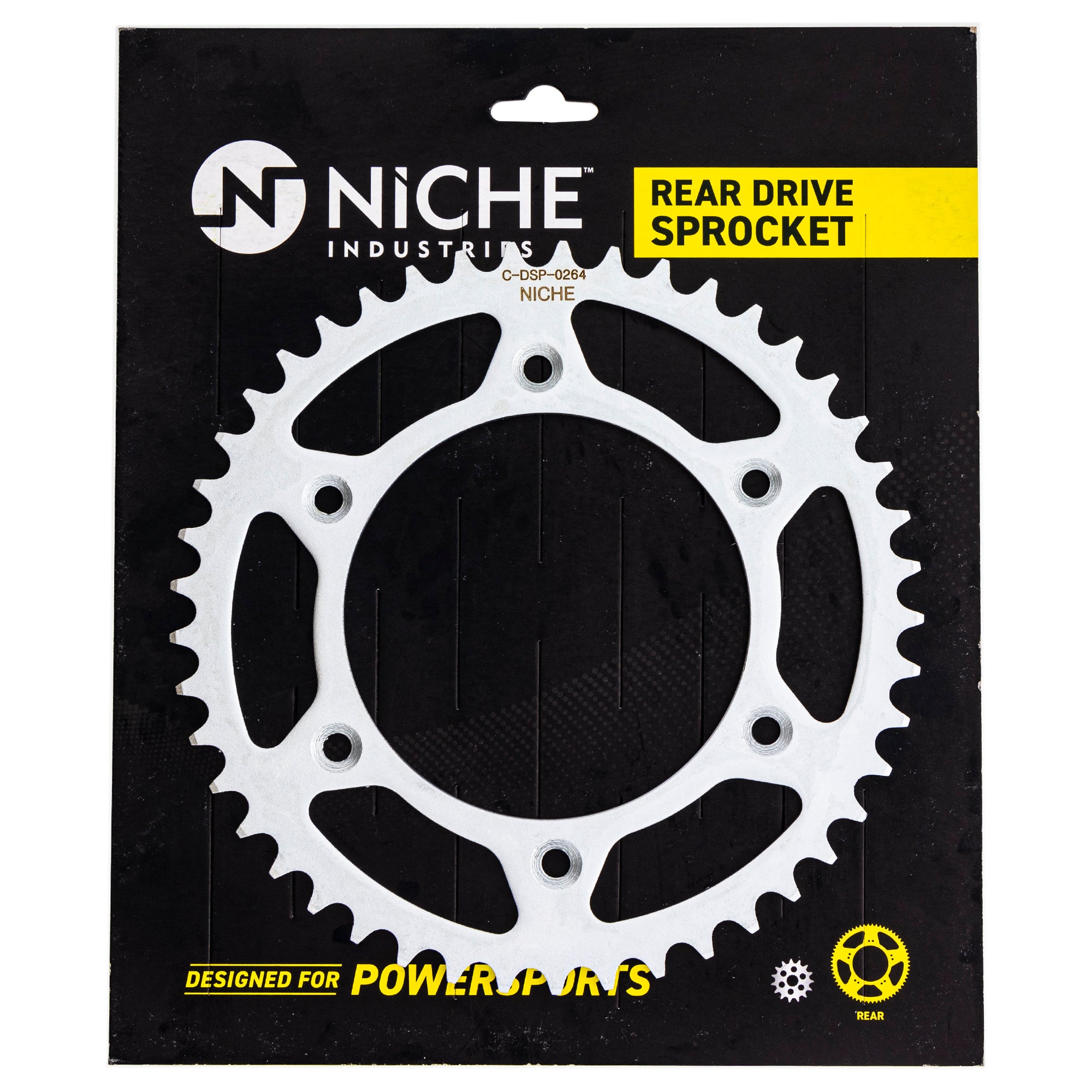 NICHE 519-CDS2486P Rear Drive Sprocket for JT Sprocket Honda XR400R