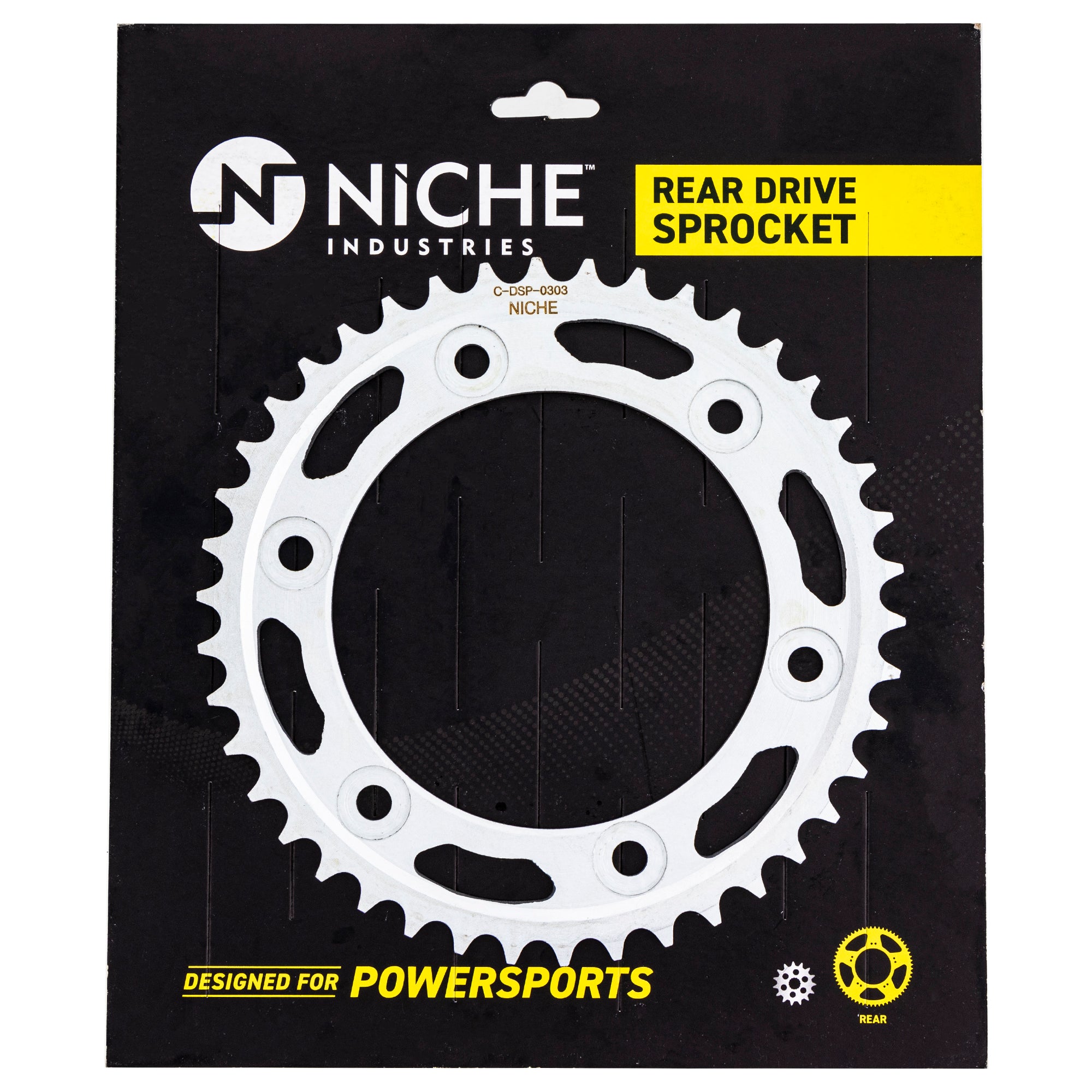 NICHE 519-CDS2525P Tooth Rear Drive Sprocket for JT Sprocket Honda