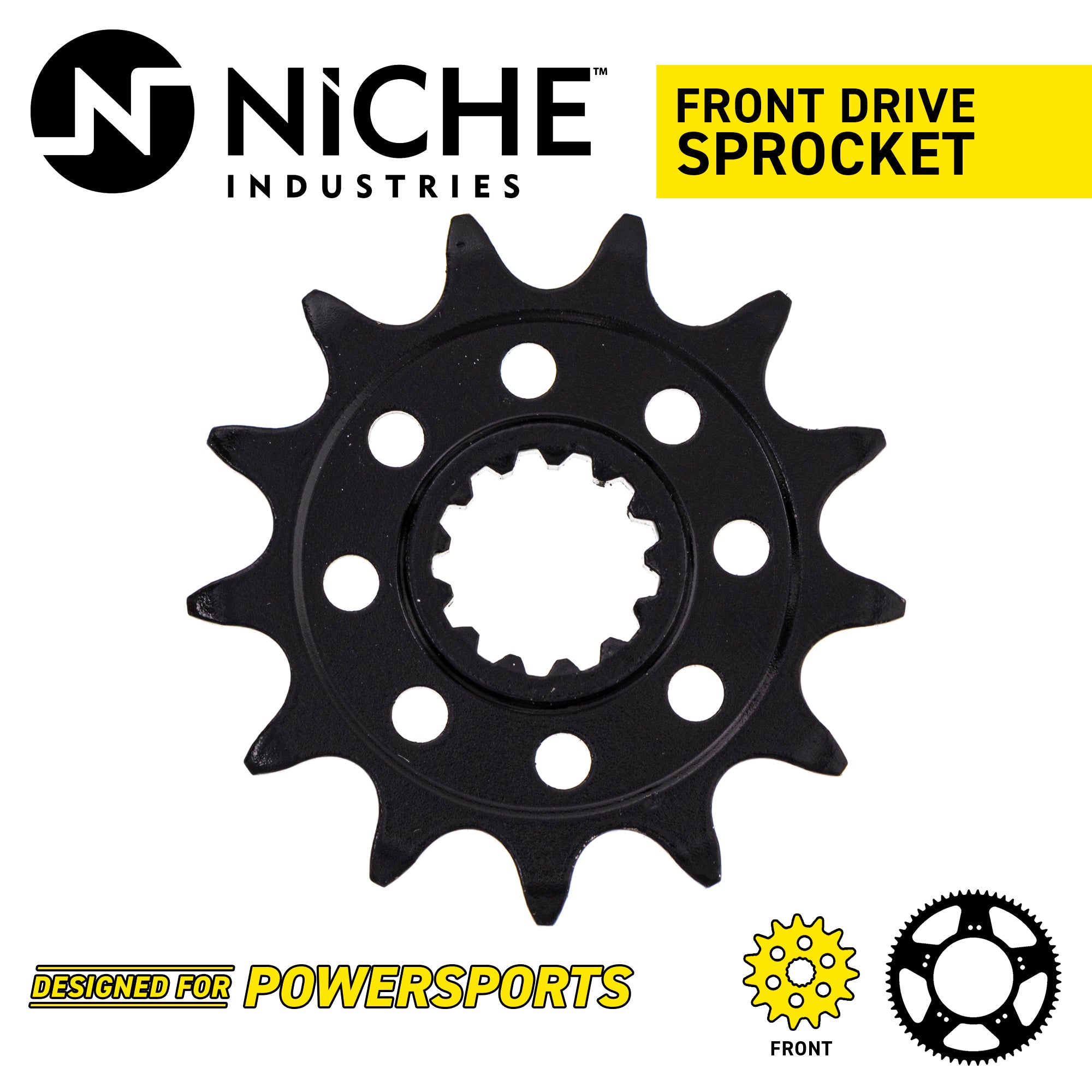 NICHE 519-CDS2540P Rear Drive Sprocket for Suzuki JT Sprocket RMZ250