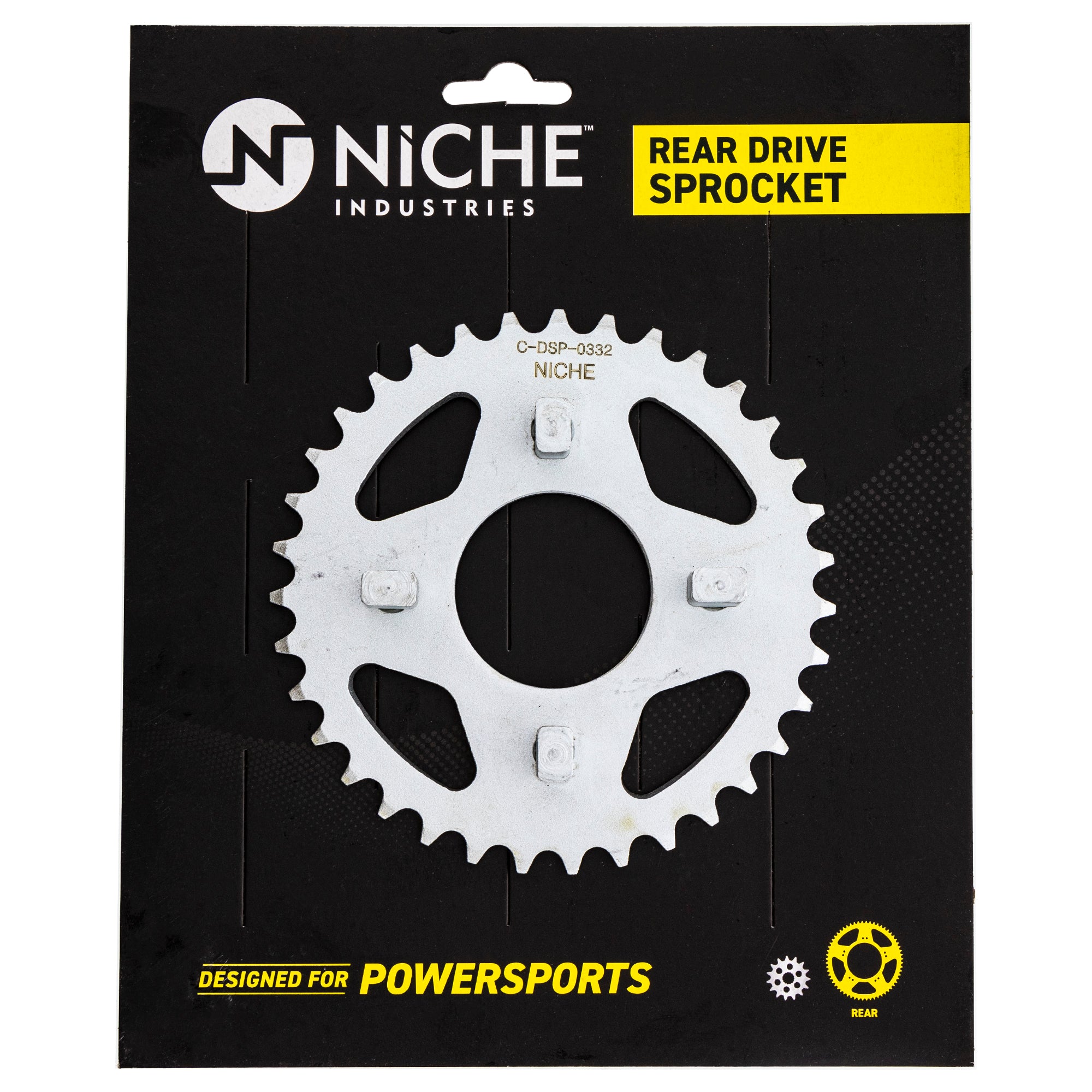 NICHE 519-CDS2554P Rear Drive Sprocket for zOTHER JT Sprocket Honda