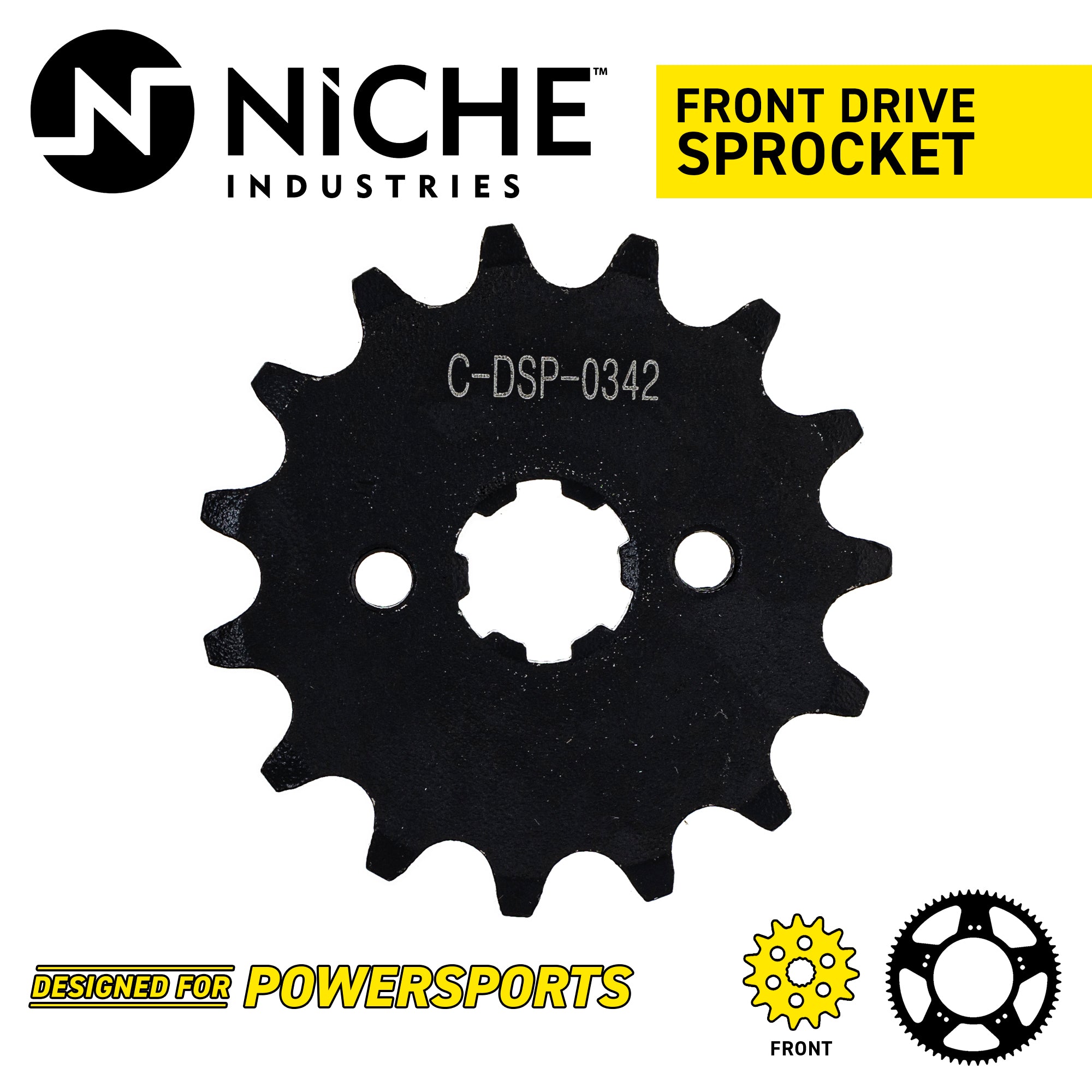 NICHE 519-CDS2564P Front Sprocket for Monkey Grom