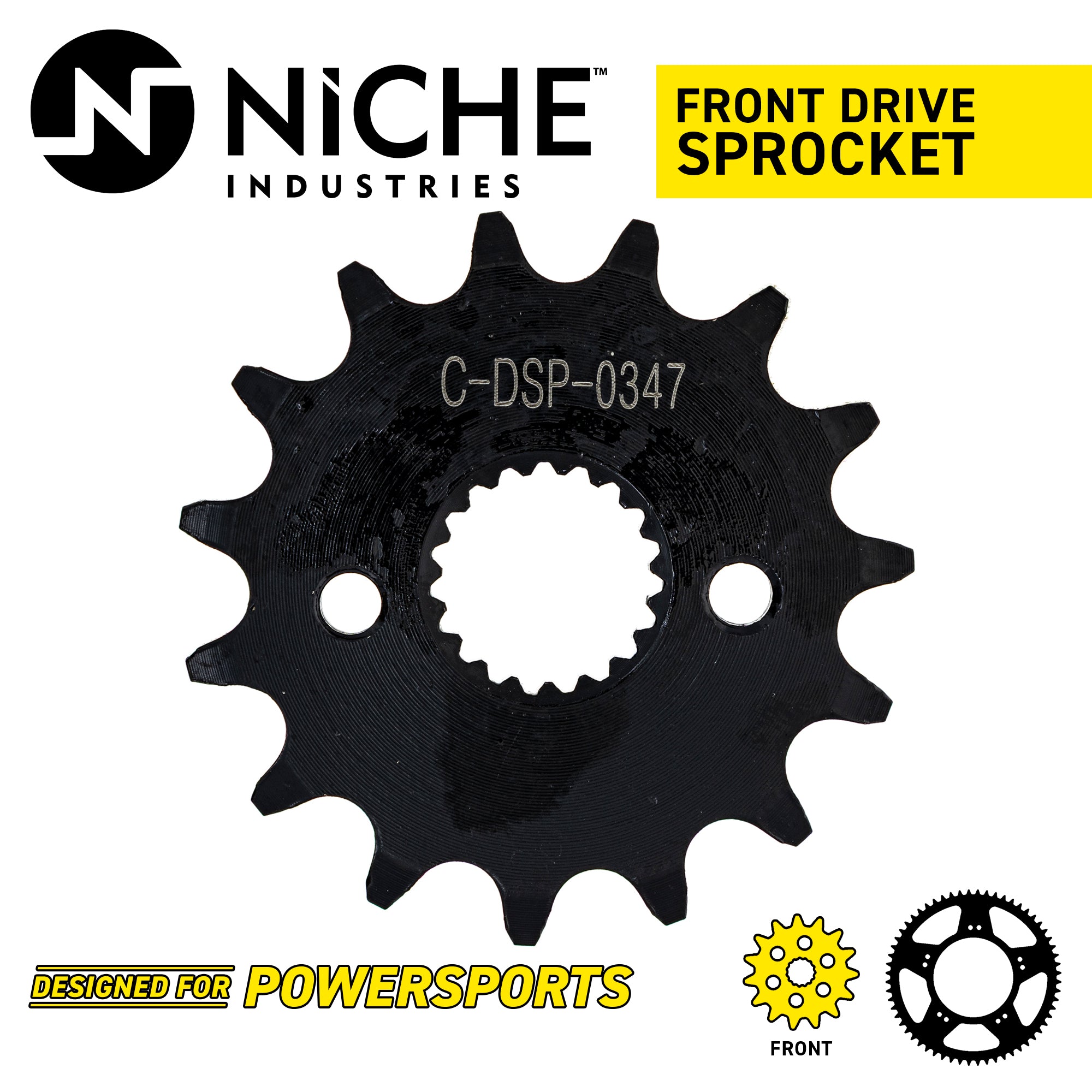 NICHE 519-CDS2569P Front Sprocket for Expert CRF150R