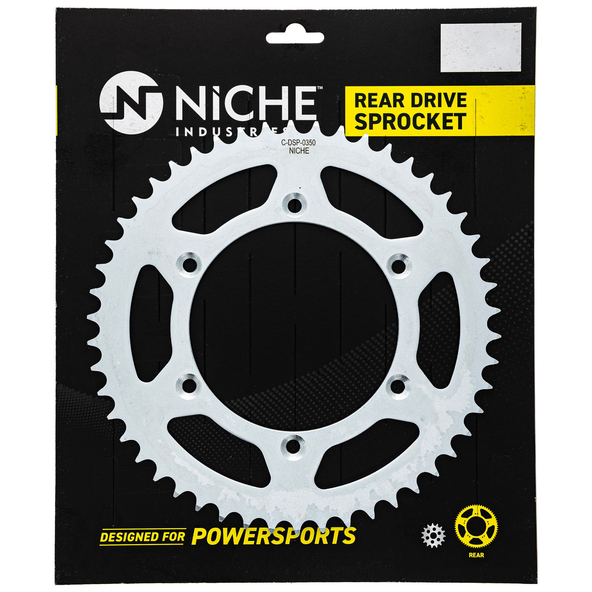 NICHE 519-CDS2572P Rear Sprocket for YZ450FX YZ450F YZ250X YZ250FX