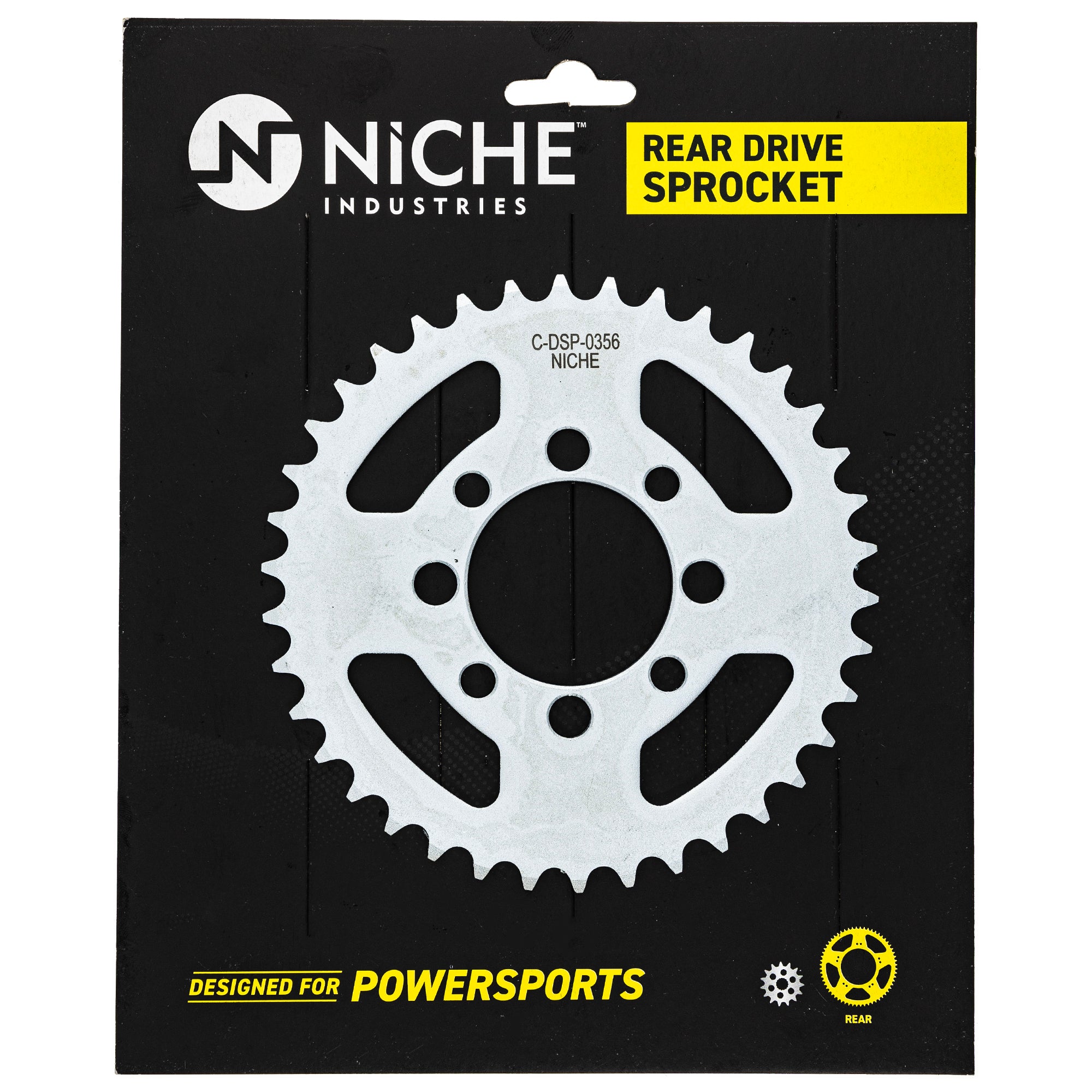 NICHE 519-CDS2578P Rear Sprocket for KLX110RL KLX110R KLX110L KLX110