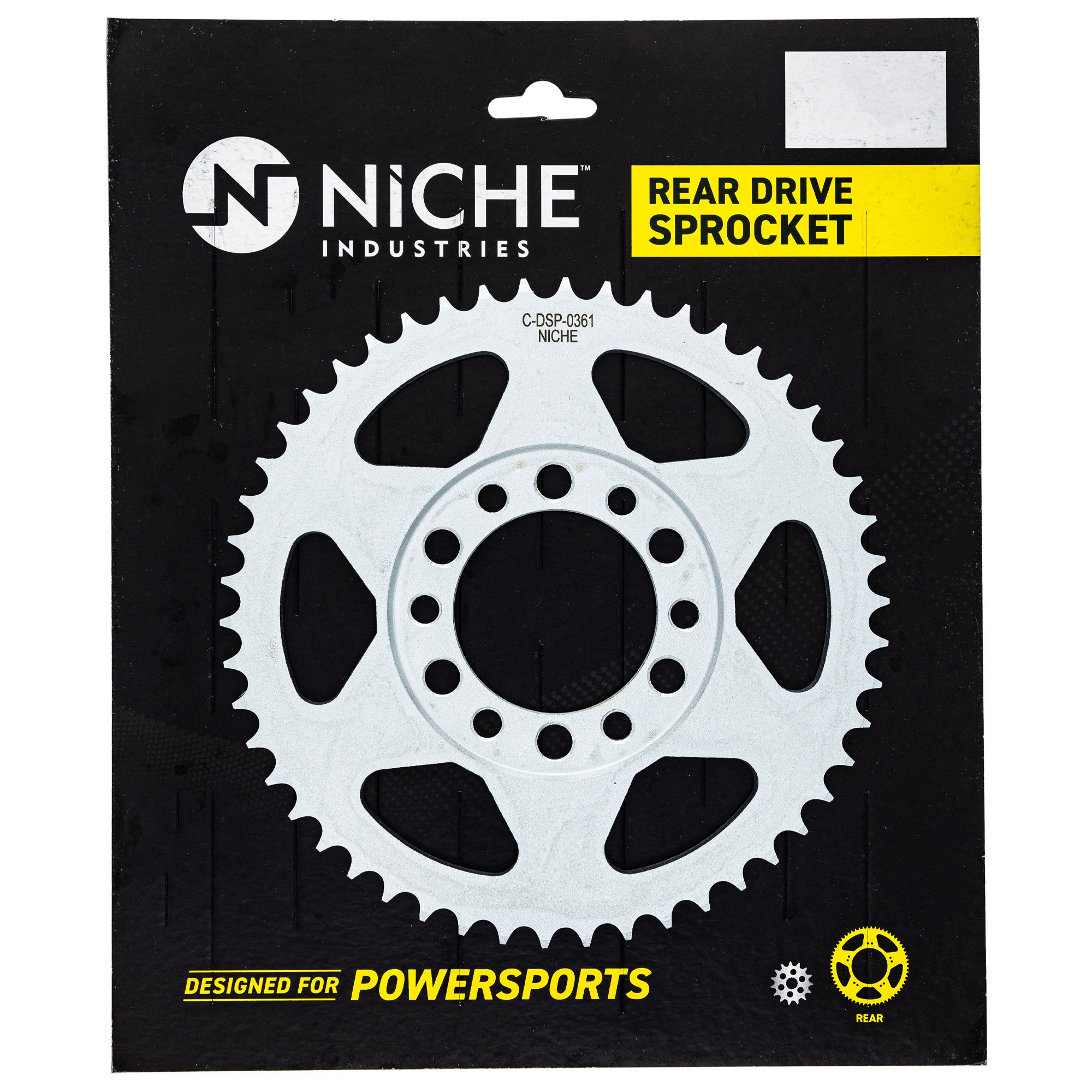 NICHE 519-CDS2583P Rear Sprocket for YZ80 TW200