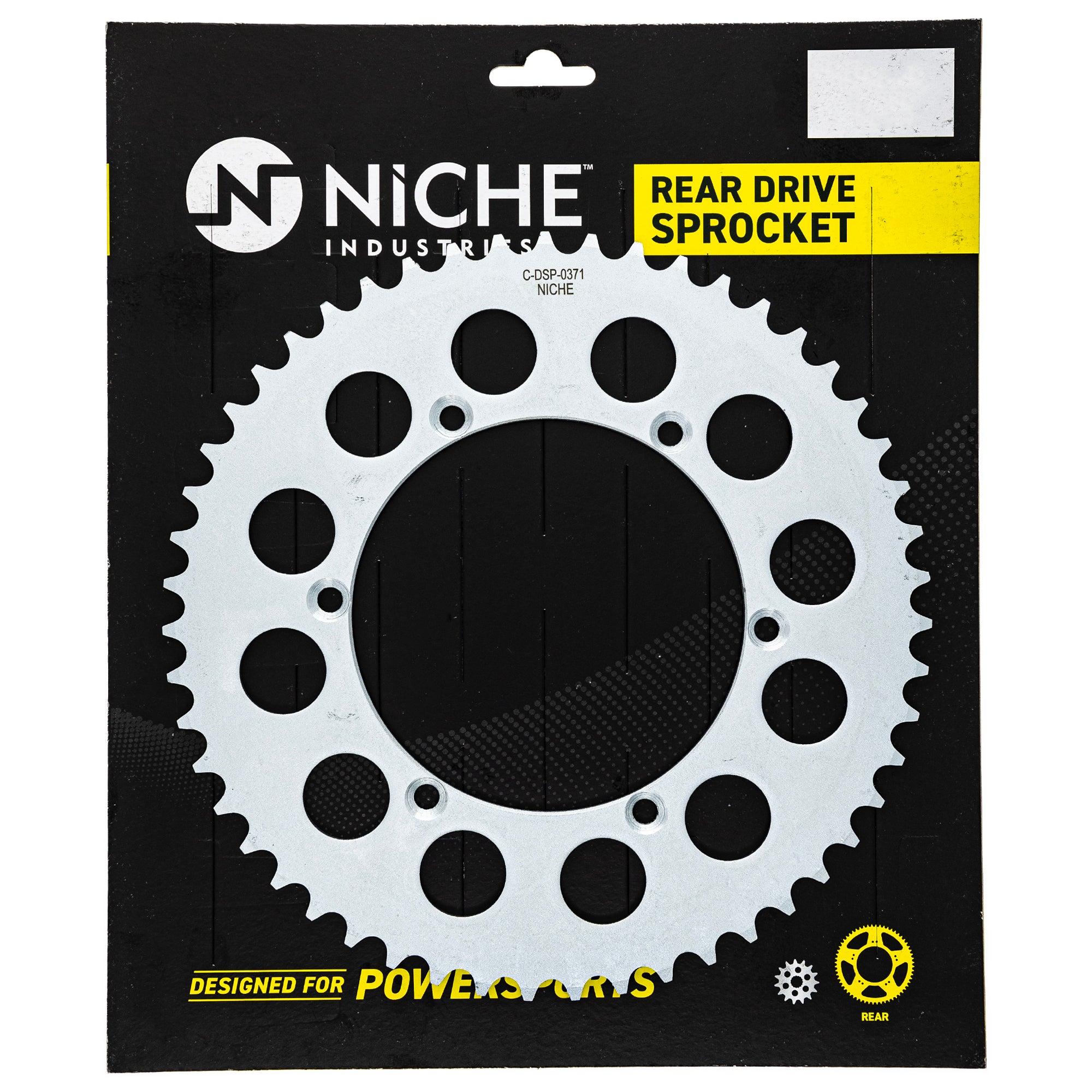 NICHE 519-CDS2593P Rear Sprocket for KX450X KX450SR KX450F KX450