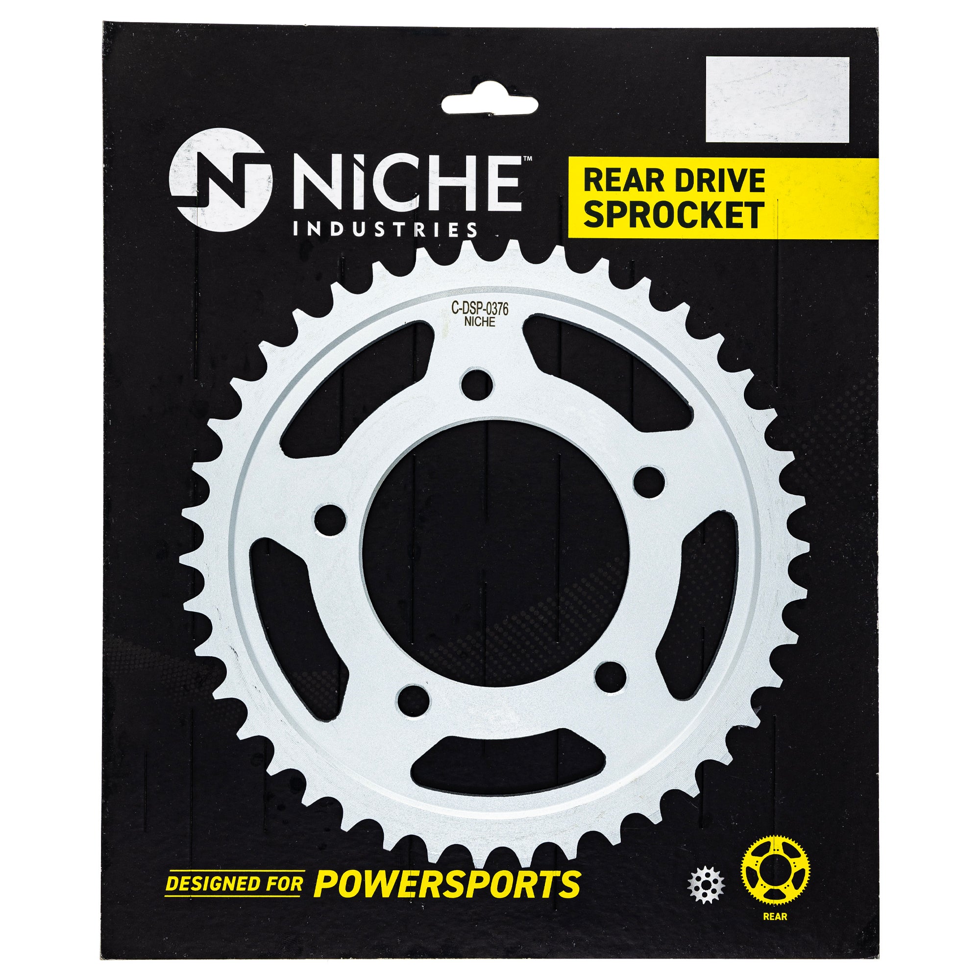 NICHE 519-CDS2598P Rear Sprocket for Ninja