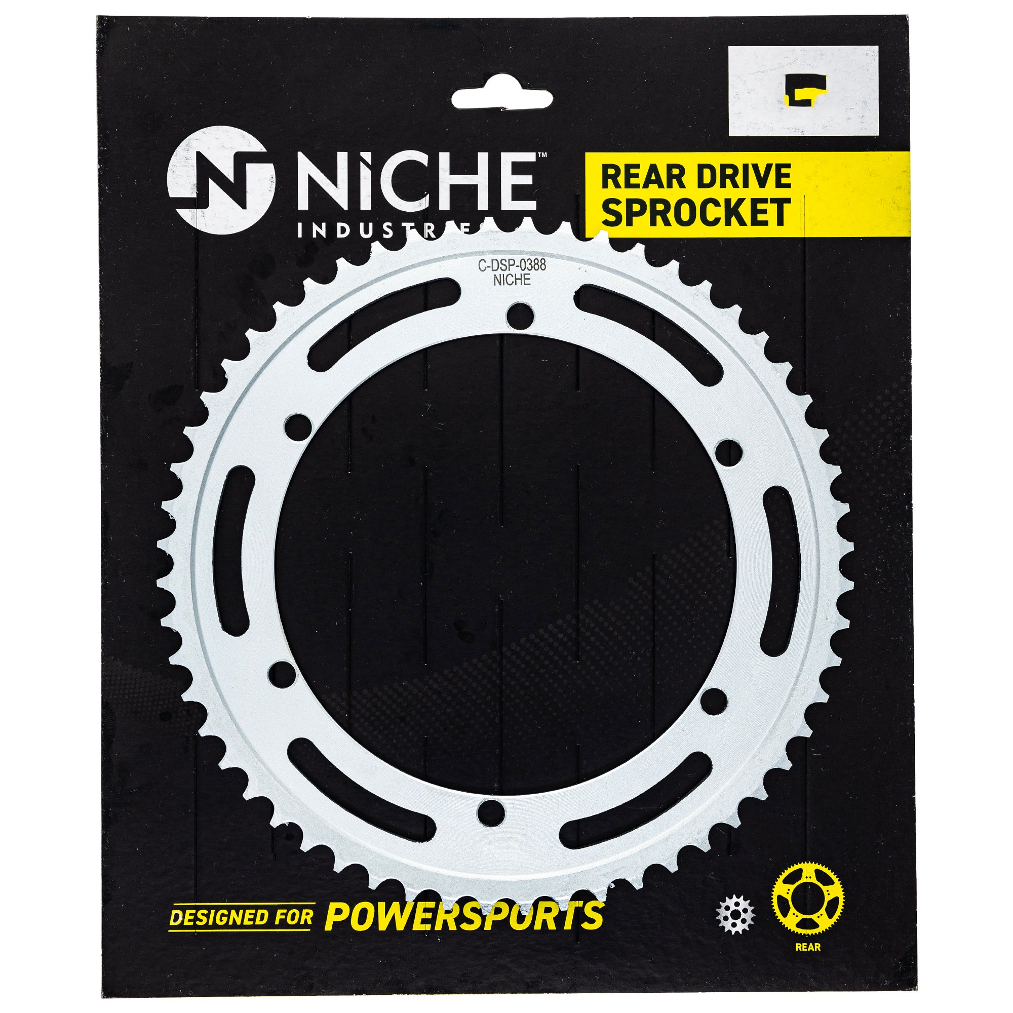 NICHE 519-CDS2500P Rear Sprocket for SR400