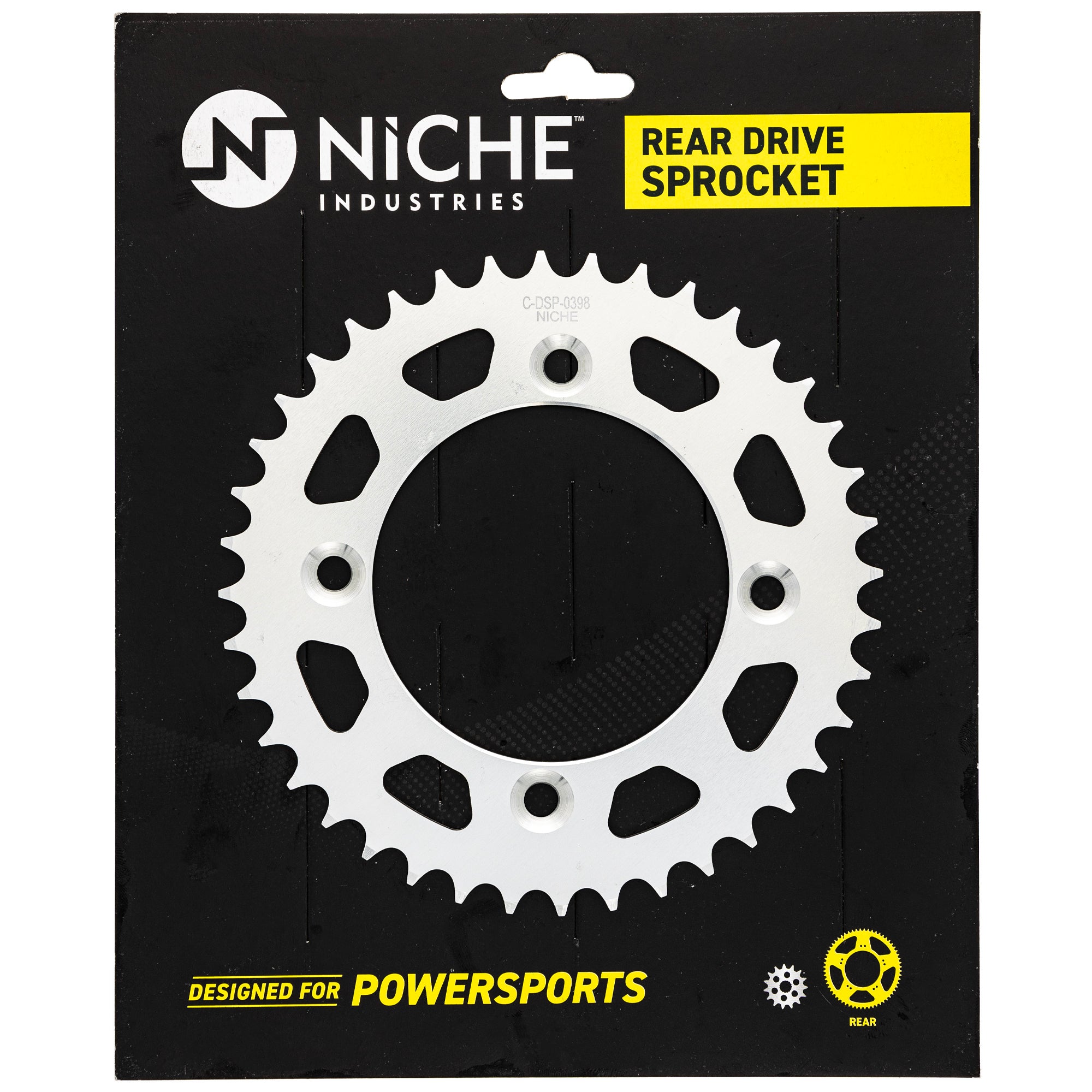 NICHE 519-CDS2510P Rear Sprocket for TC50 SX-E EE 50