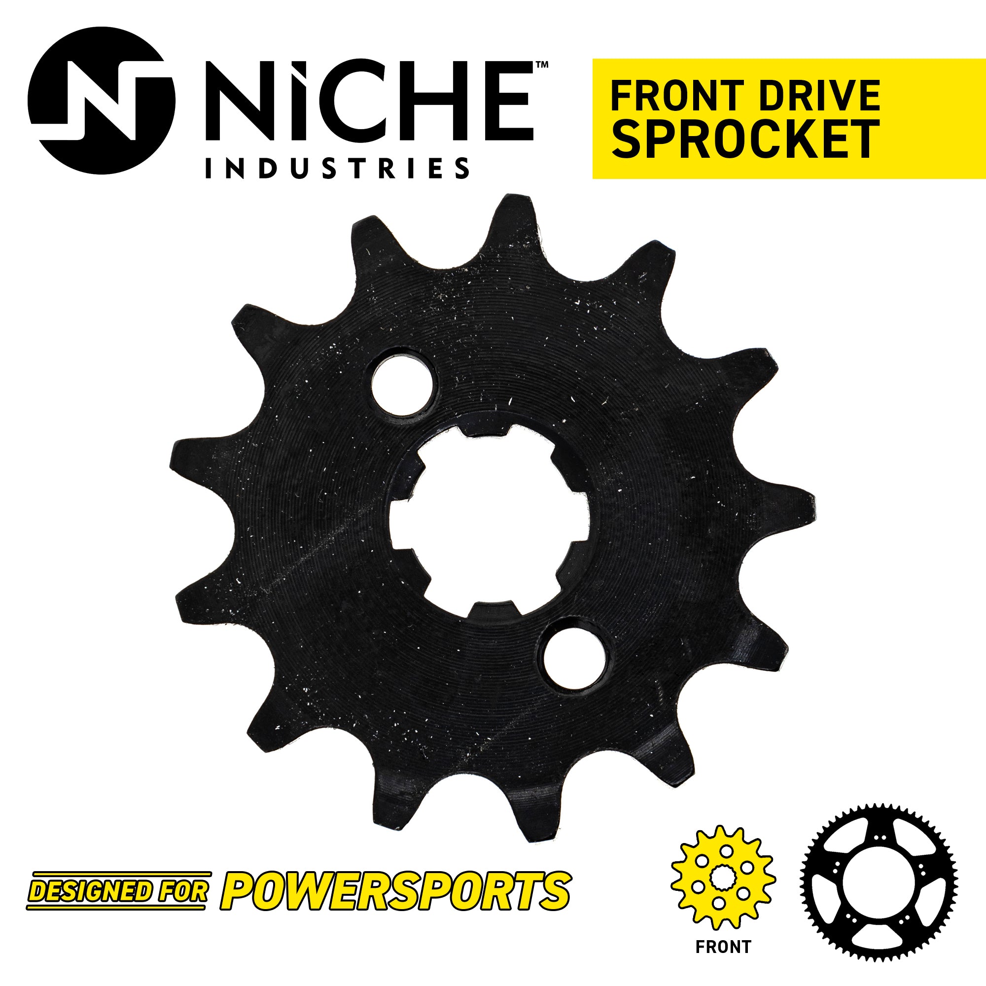 NICHE 519-CDS2637P Front Drive Sprocket for XR75 XL70 Scrambler