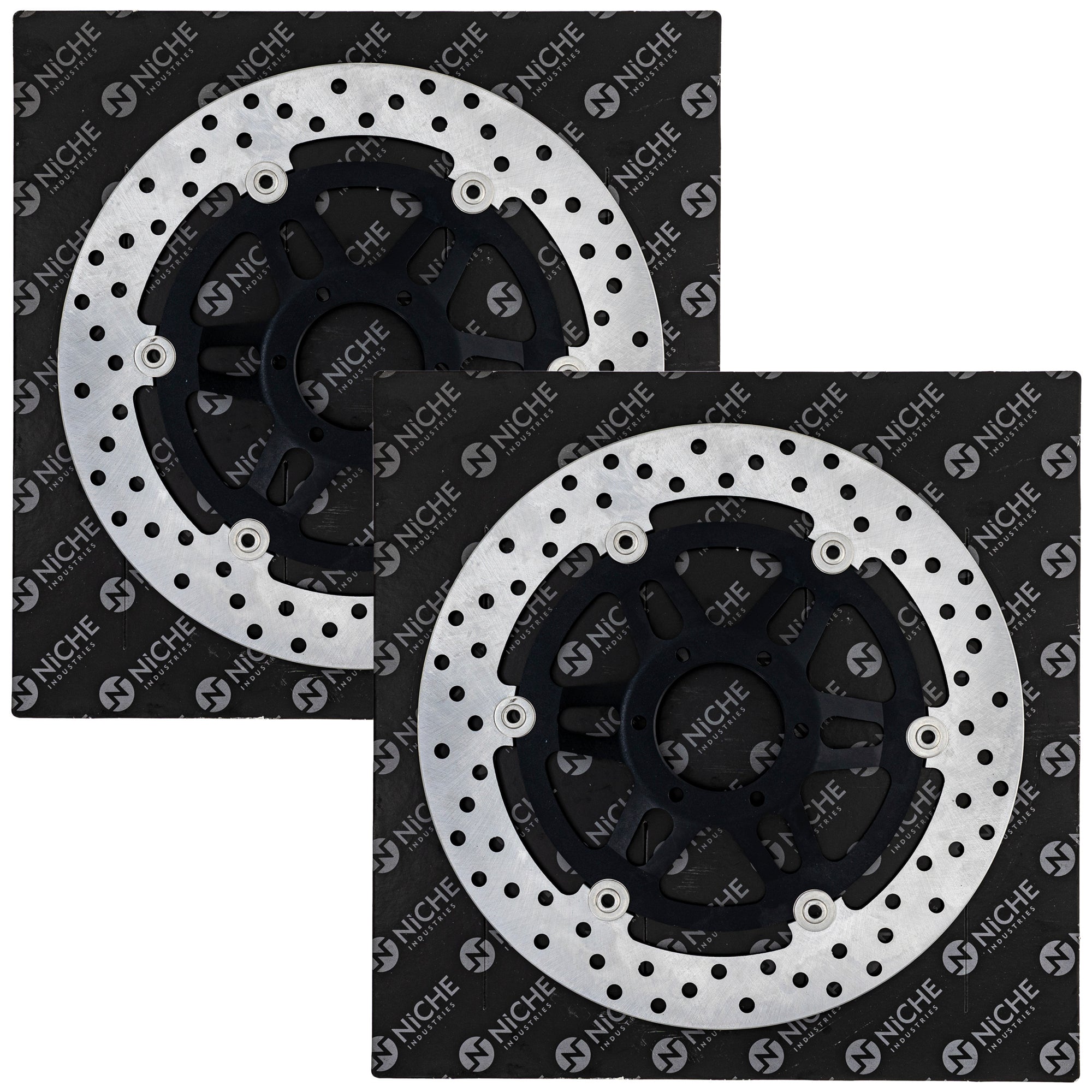 Front Brake Rotors Set 2-Pack for zOTHER Valkyrie Interceptor Goldwing CBR900RR NICHE 519-CRT2254R