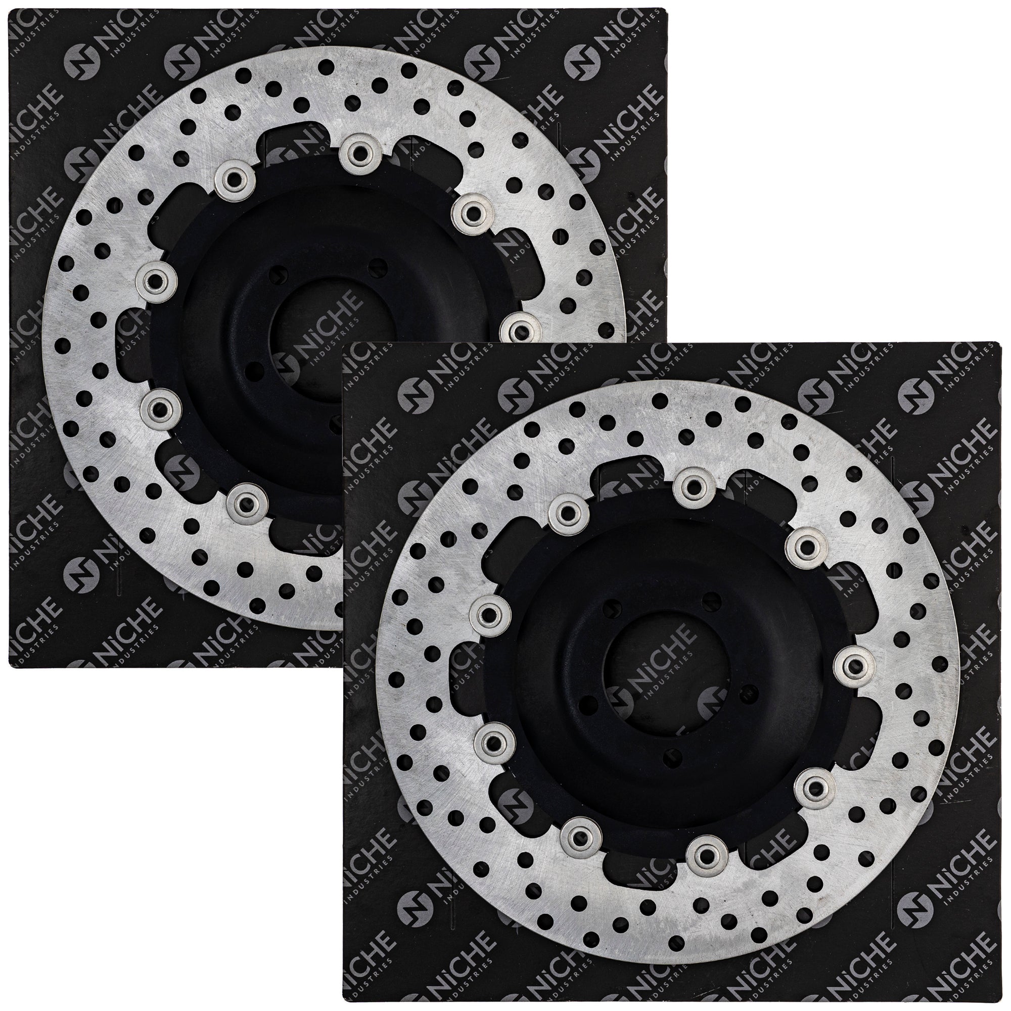 NICHE 519-CRT2284R Front Brake Rotor 2-Pack for zOTHER Super Silver