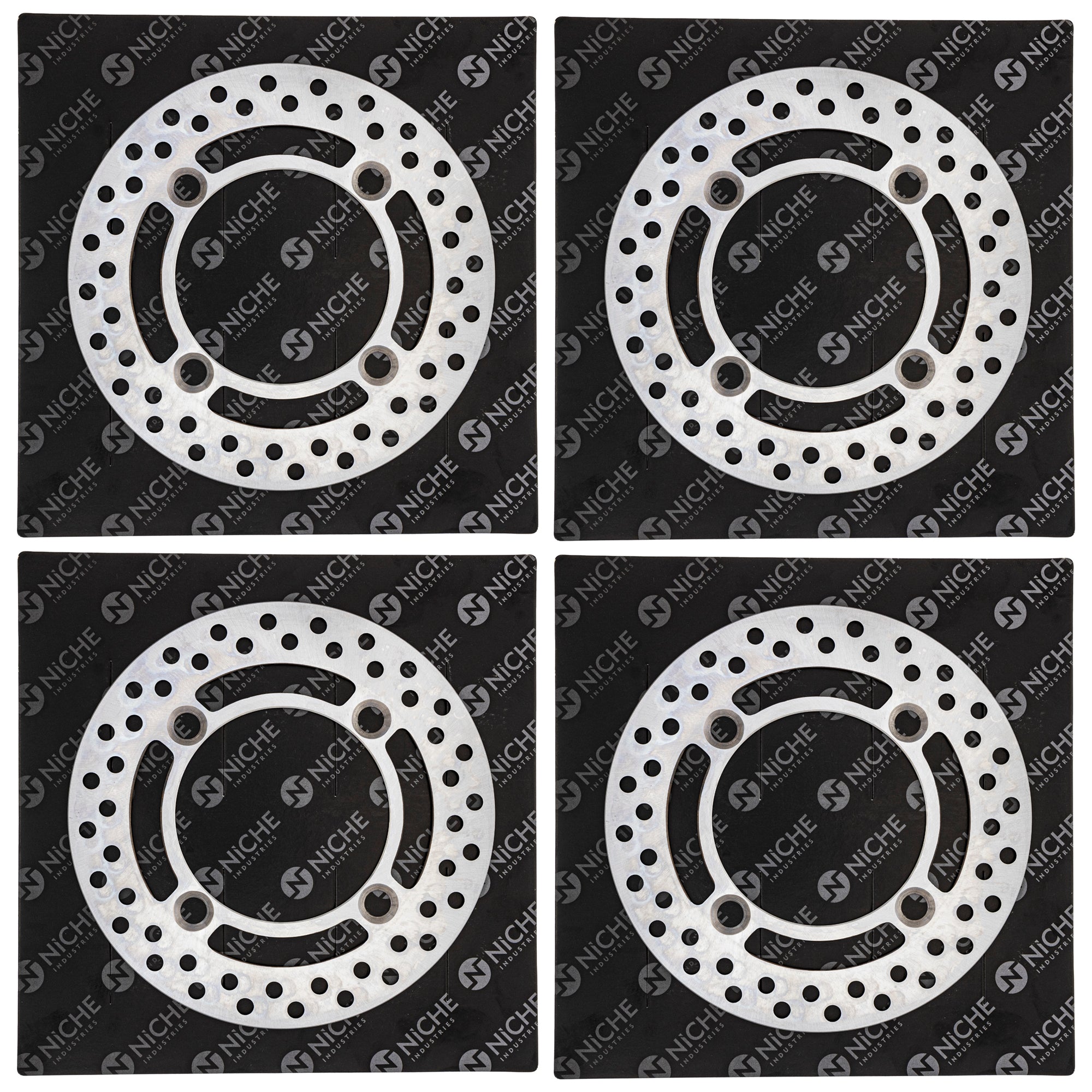 Brake Rotor Set (Front & Rear) 4-Pack for zOTHER Polaris GEM Sportsman Scrambler RZR NICHE 519-CRT2349R