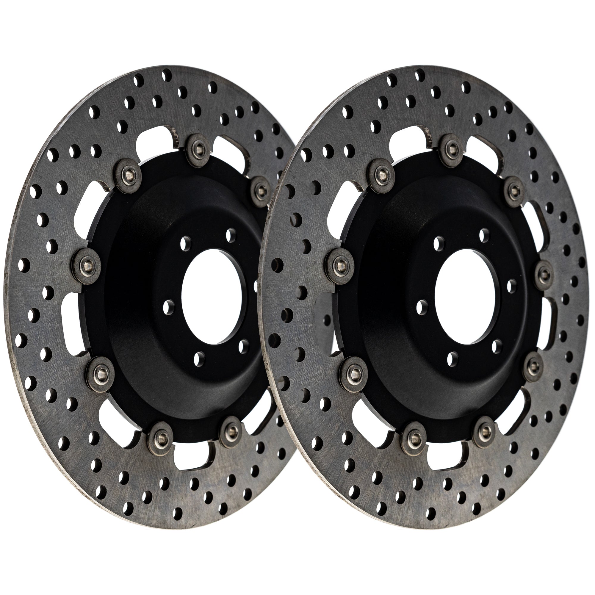 Front Rear Brake Rotor 2-Pack for zOTHER XN85 Tempter GT380 GT250 NICHE 519-CRT2396R