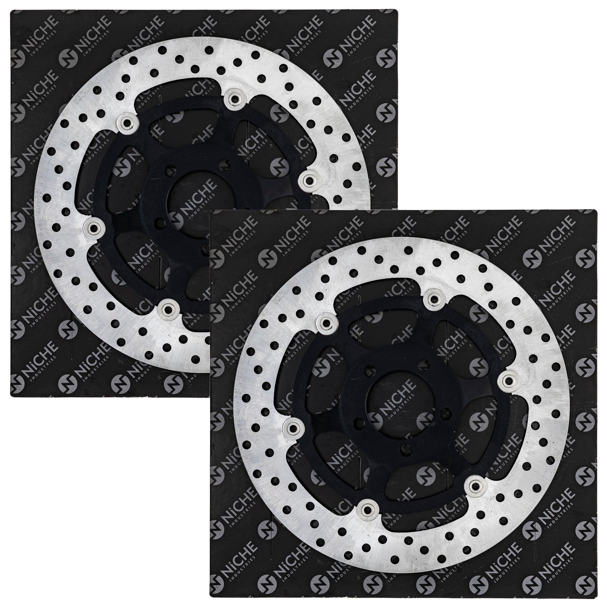 Front Brake Rotors Set 2-Pack for zOTHER ZR7S Z750S Ninja NICHE 519-CRT2422R
