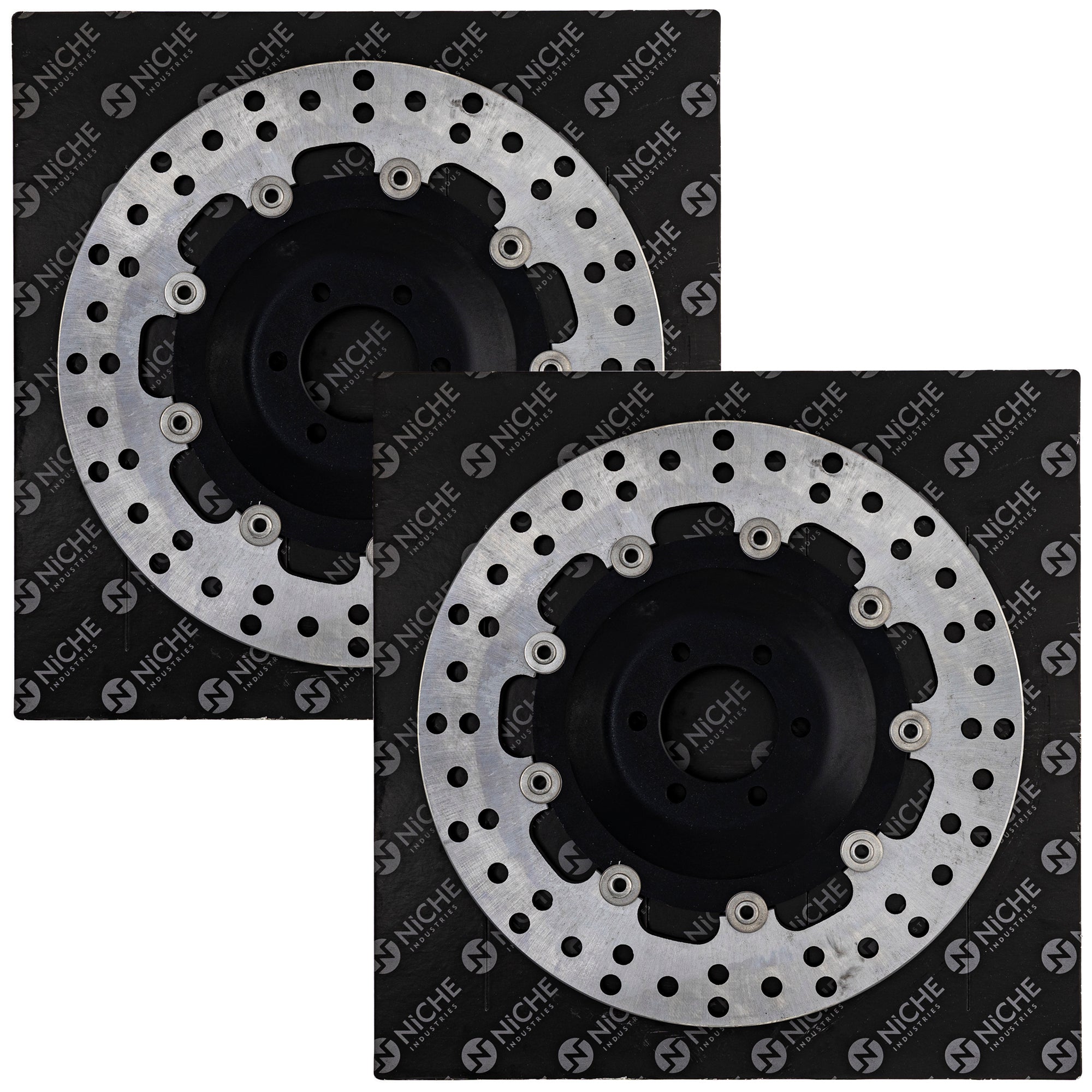NICHE 519-CRT2410R Front Brake Rotor 2-Pack for zOTHER RE5 GT750