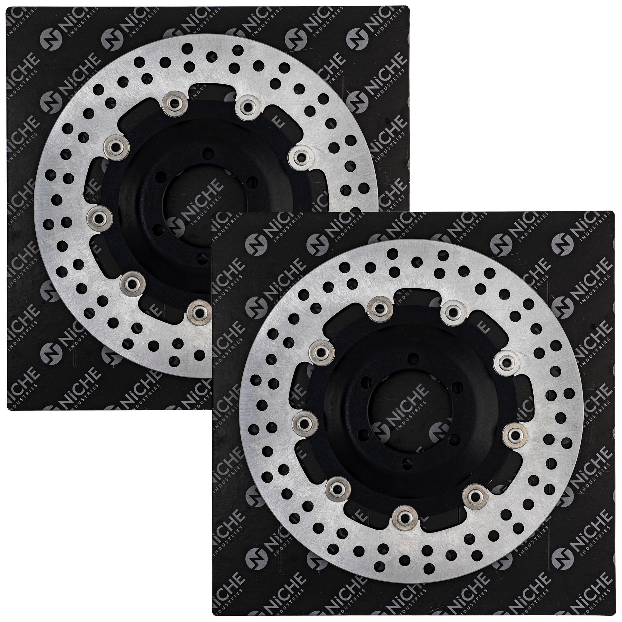 NICHE 519-CRT2560R Front Brake Rotor 2-Pack for zOTHER XS400 XS360
