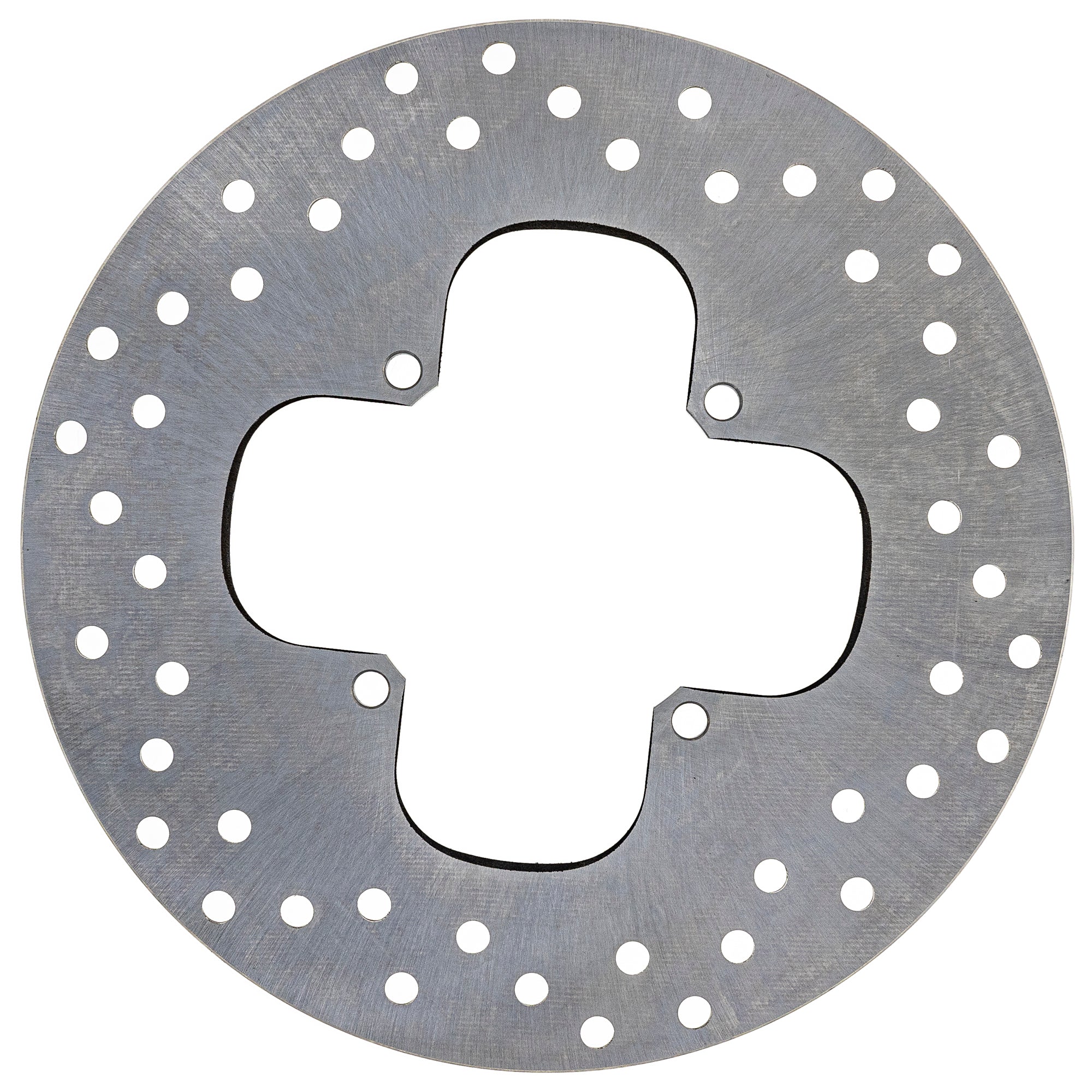 NICHE Rear Brake Rotor For Honda VFR1200F, VFR1200X & VFR1200FD - OEM 43251-MGE-003 Replacement, 276mm Solid Plain Rotor