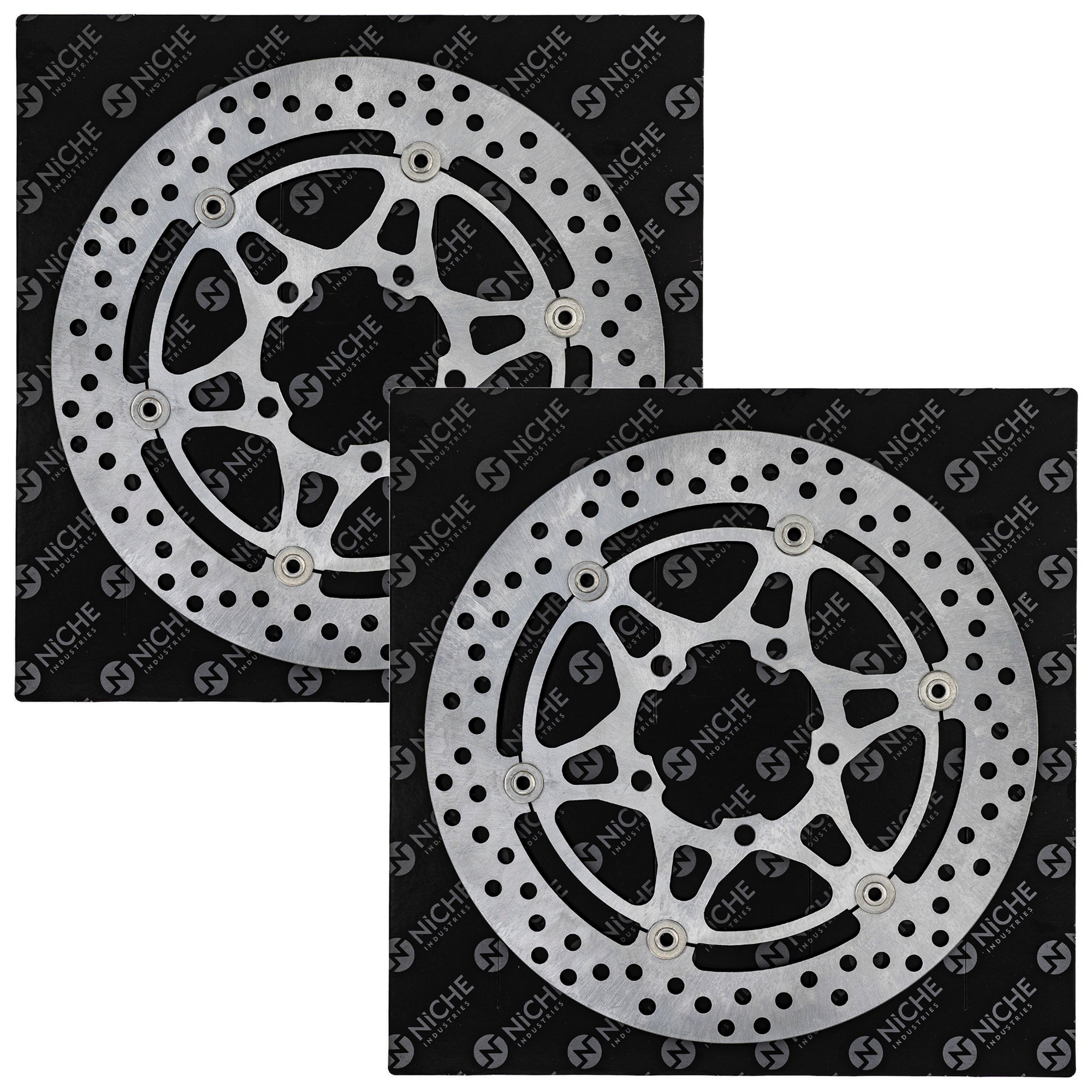 Front Brake Rotors Set 2-Pack for zOTHER Thruxton Street Daytona NICHE 519-CRT2593R
