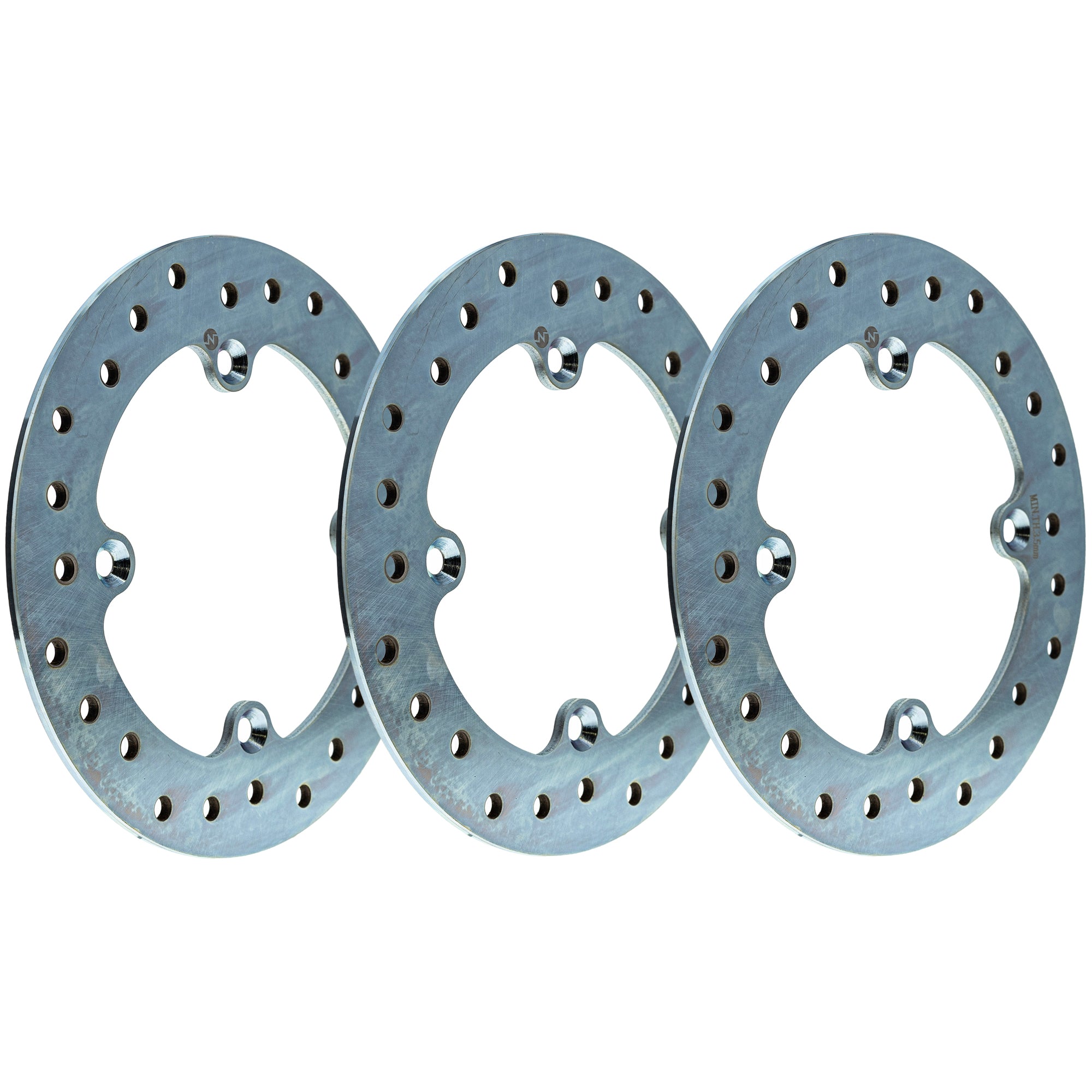 Front or Rear Brake Rotor Set 3-Pack for Defender NICHE 519-CRT2723R