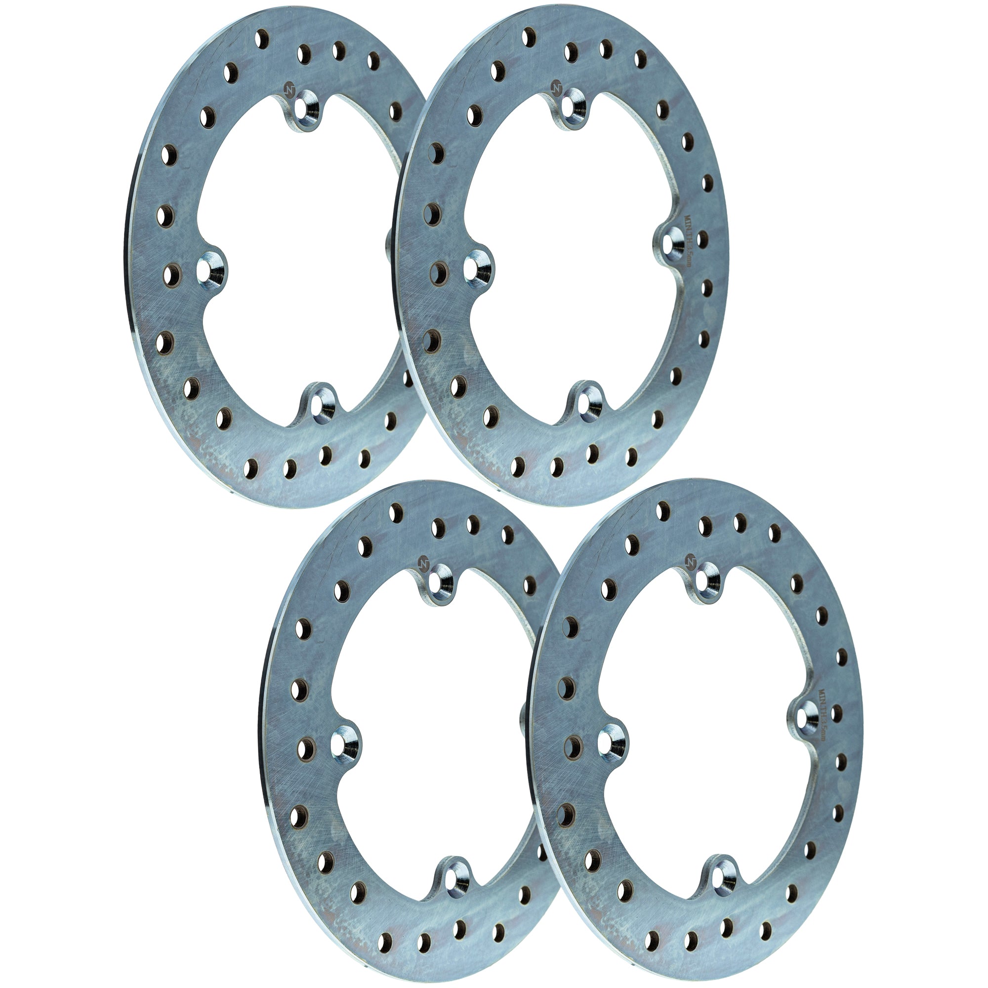 Front or Rear Brake Rotor Set 4-Pack for Maverick Defender Commander NICHE 519-CRT2723R