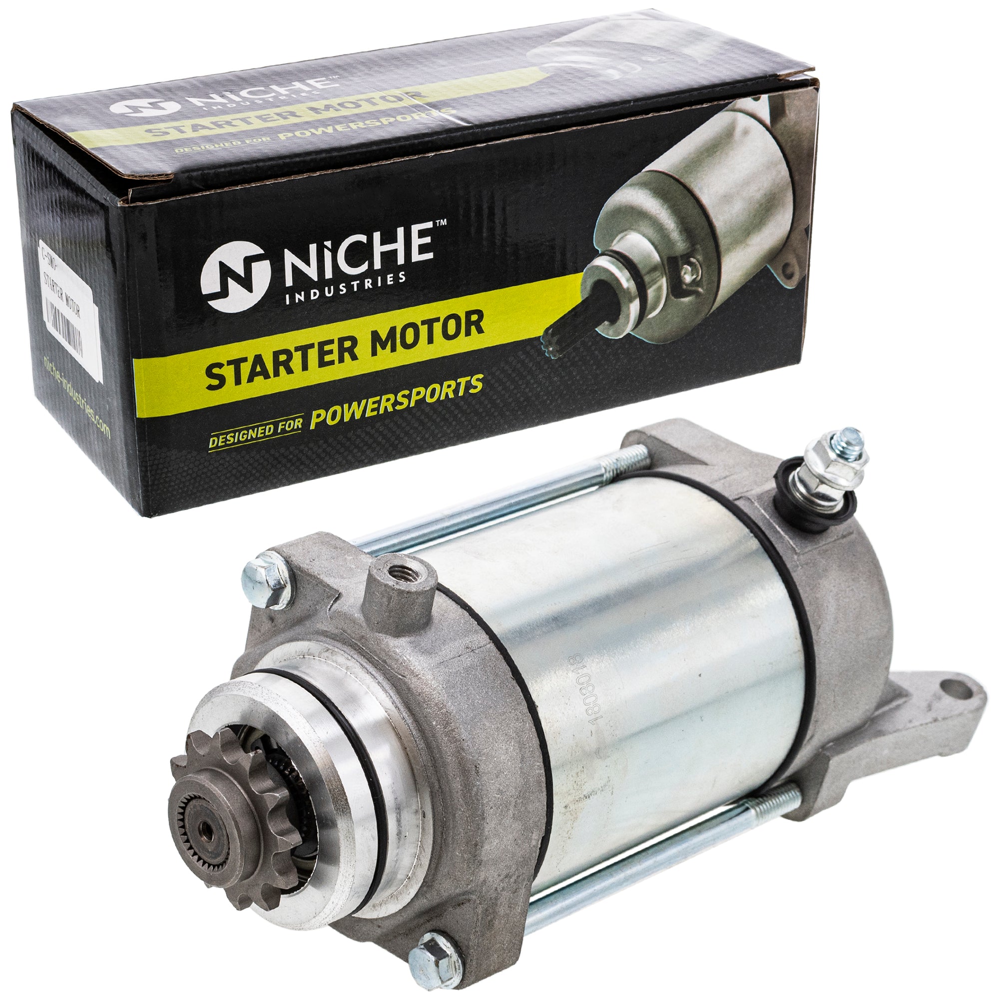 Starter Motor Assembly for Mitsuba Kawasaki Arrowhead Vulcan Ninja Mule 454 21163-1070 NICHE 519-CSM2215O