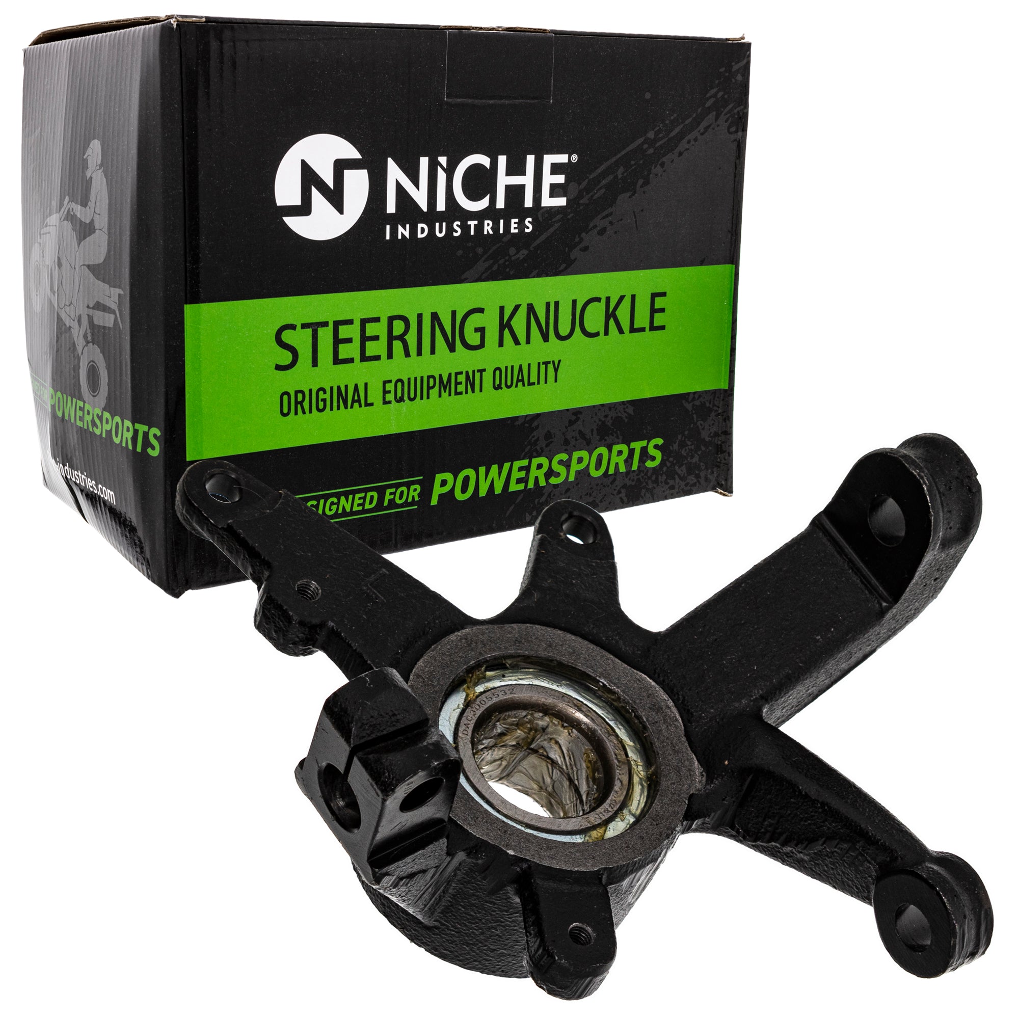 Right Steering Knuckle & Wheel Bearing Kit for zOTHER Yamaha Grizzly 5KM-23502-11-00 NICHE 519-CST2224K