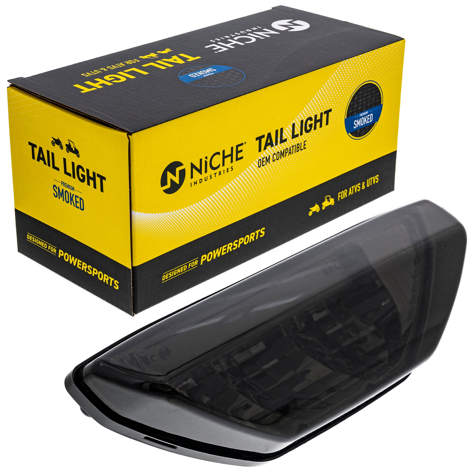 Smoked Rear Brake Tail Light Assembly for zOTHER TRX700 TRX400 TRX300 TRX250 NICHE 519-CTL2229I