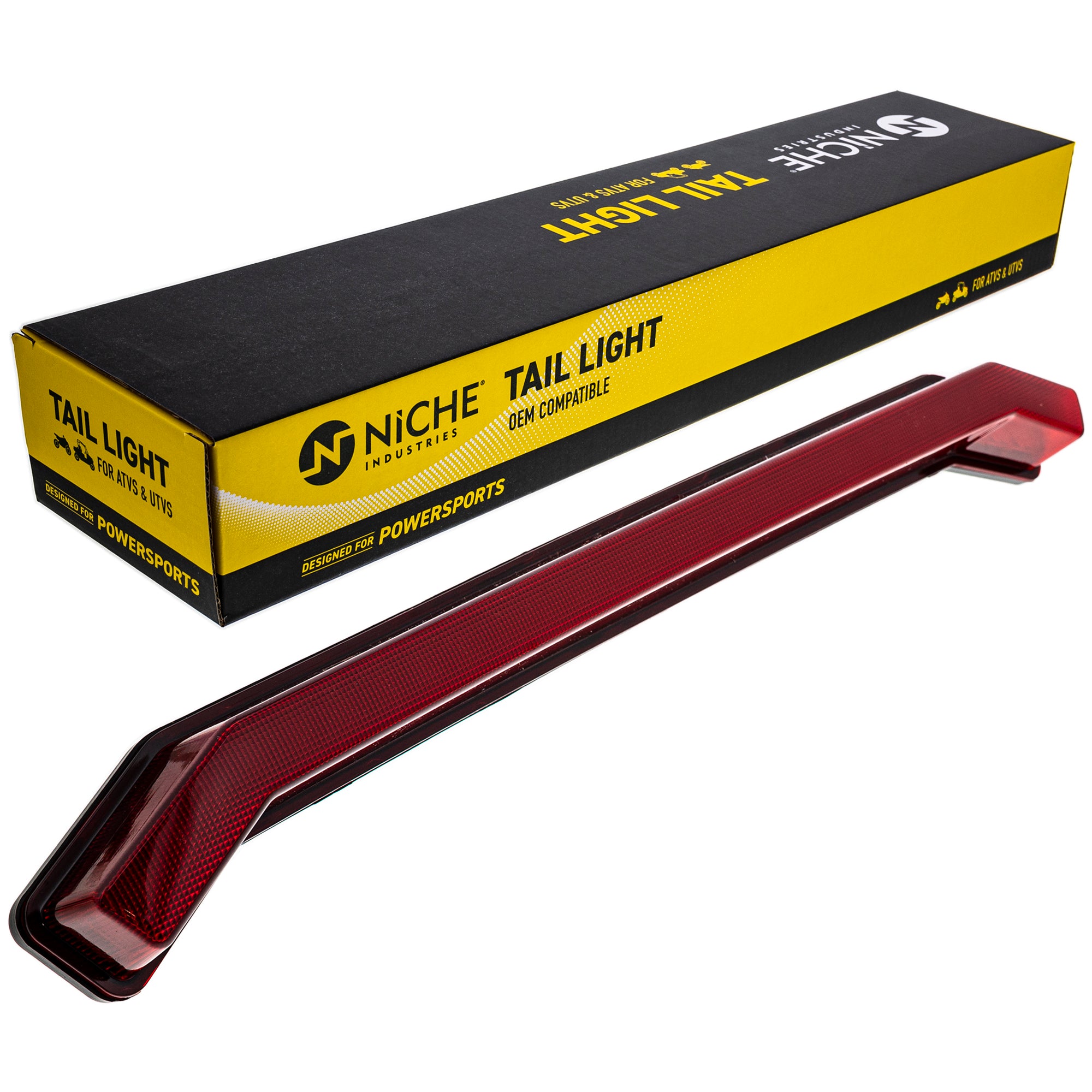 Smoked Rear Brake Tail Light Assembly for Polaris Sportsman RZR NICHE 519-CTL2220I