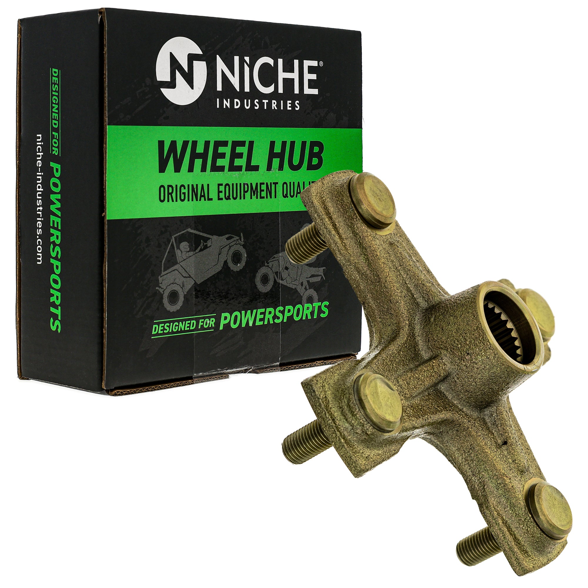 NICHE 519-CWH2227B Wheel Hub Set 2-Pack for zOTHER YFZ450 Warrior