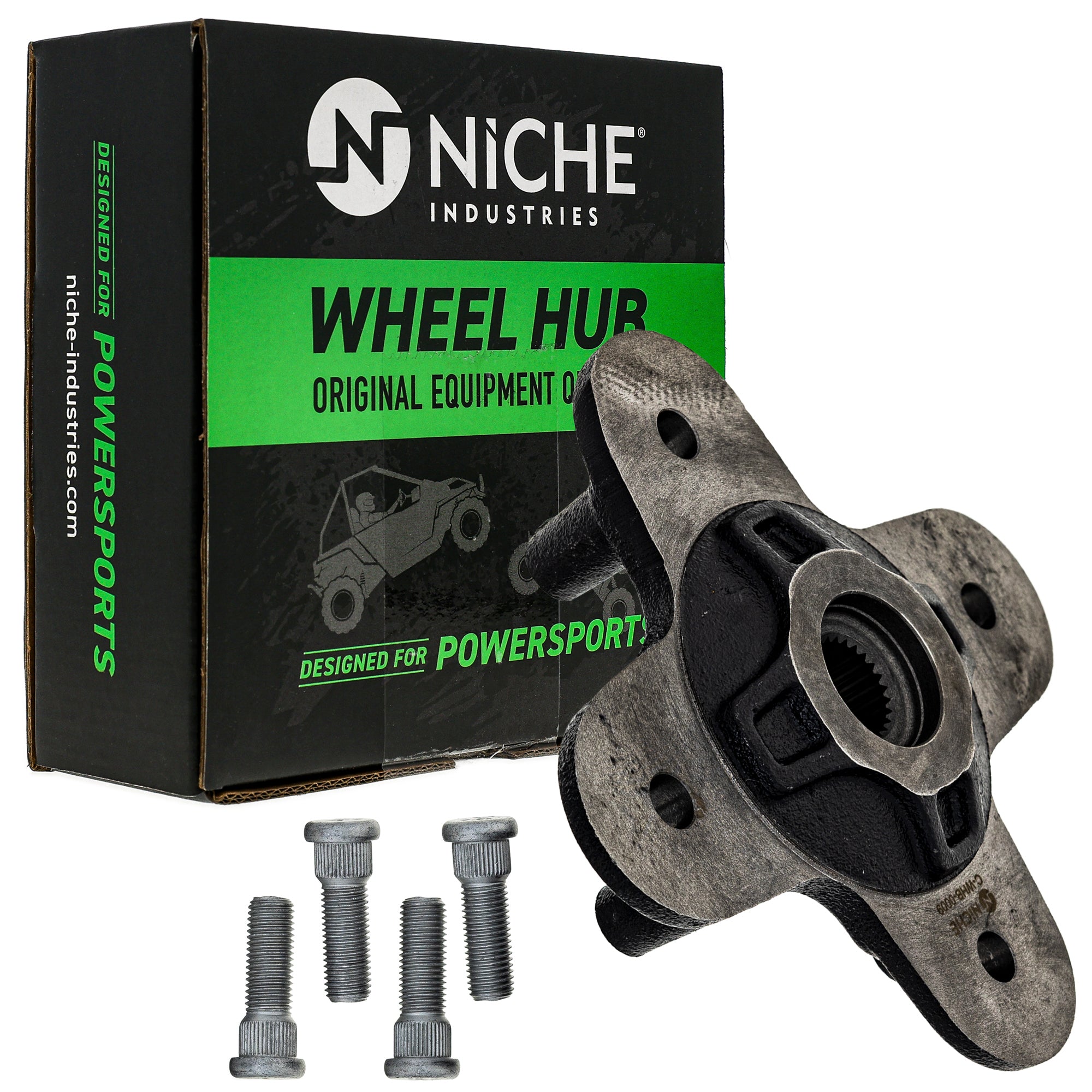 NICHE 519-CWH2221B Wheel Hub Set 2-Pack for zOTHER Polaris Sportsman