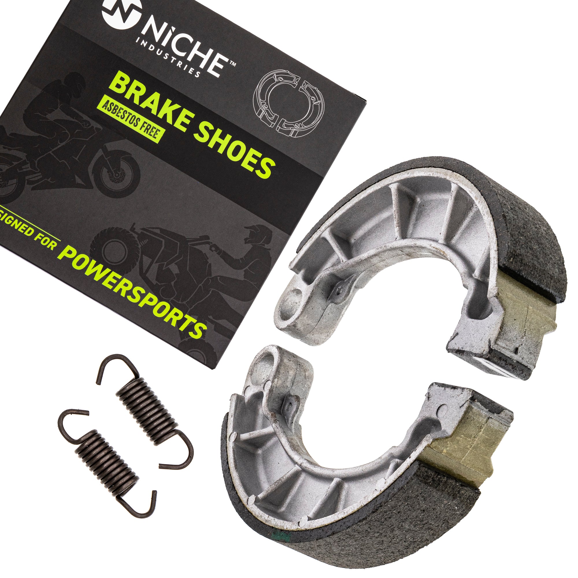 Rear Brake Shoe for zOTHER Honda Shadow FourTrax 06430-HN0-A20 06430-HN0-A01 06430-HM7-003 NICHE 519-KBR2233S