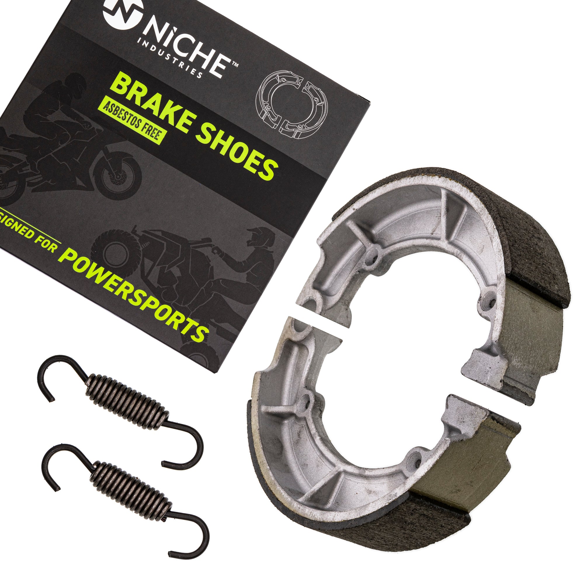 Rear Brake Shoe for zOTHER Kawasaki Vulcan Eliminator 454 41048-1070 NICHE 519-KBR2234S