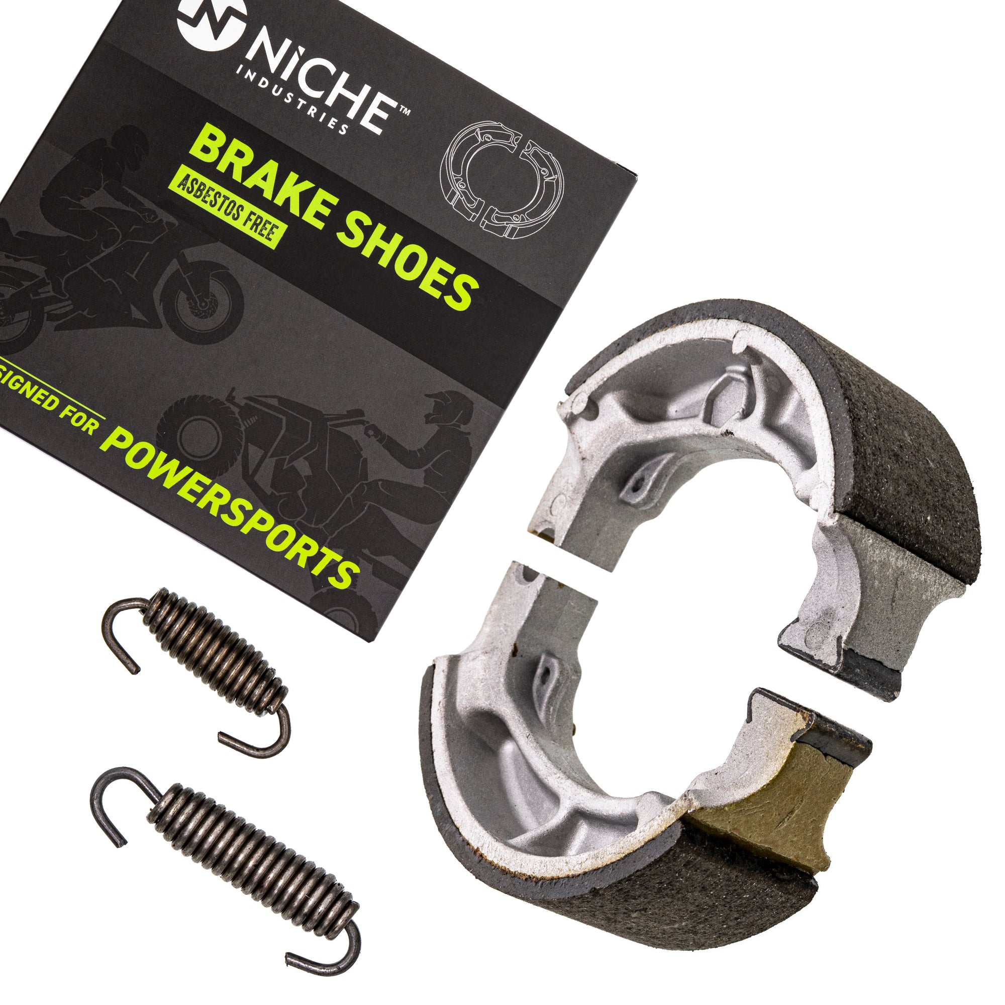 Rear Brake Shoe for zOTHER Kawasaki KLR250 KL250 KE175 KDX200 41048-1084 NICHE 519-KBR2235S