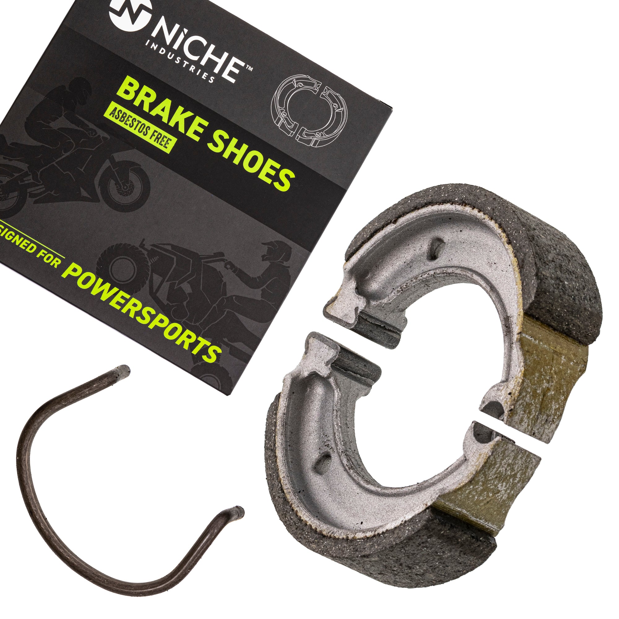Front Rear Brake Shoe for zOTHER Yamaha PW50 3PT-W253A-10-00 NICHE 519-KBR2245S