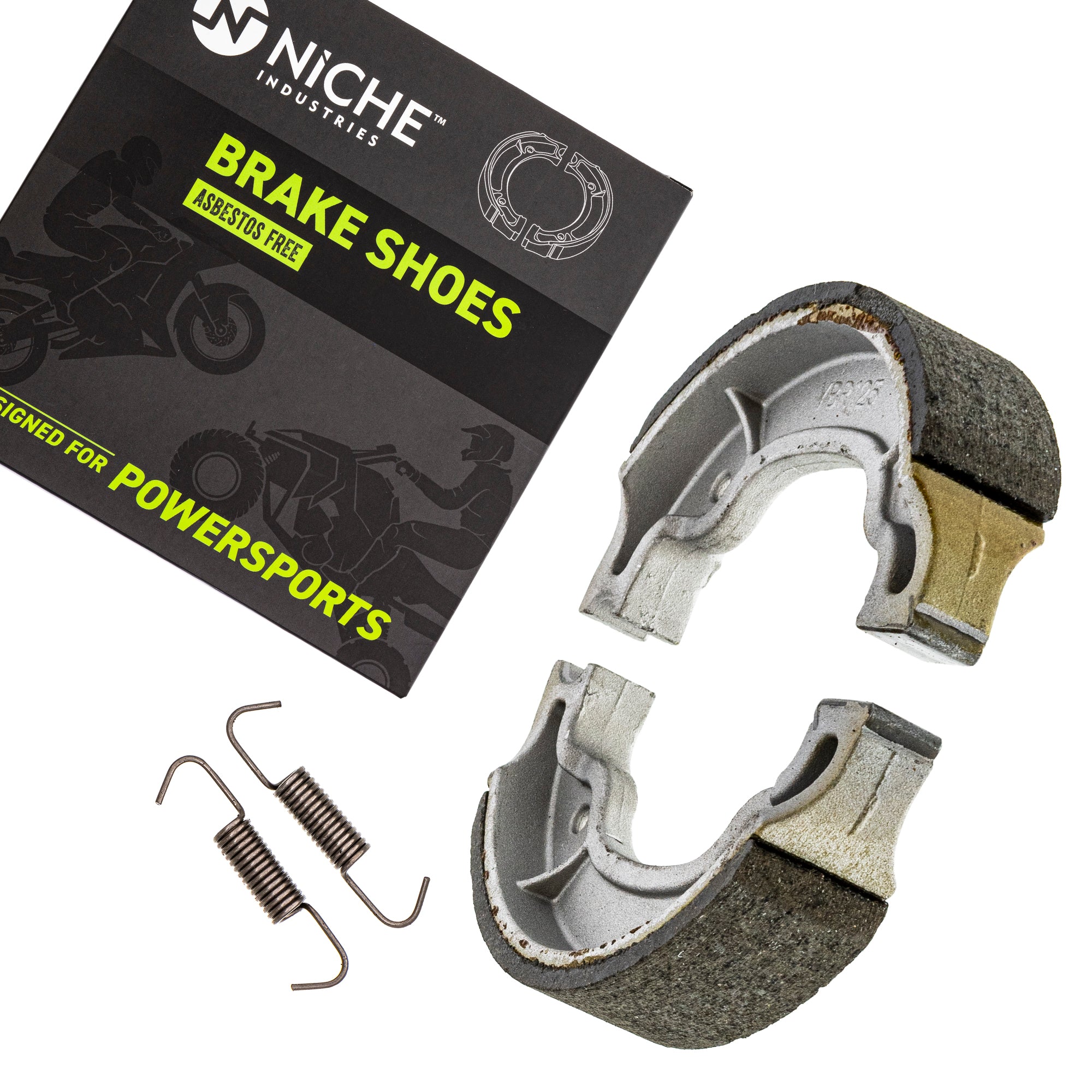 Rear Brake Shoe for zOTHER Yamaha TTR230 RT180 Raptor Grizzly 3FA-W253A-00-00 NICHE 519-KBR2252S