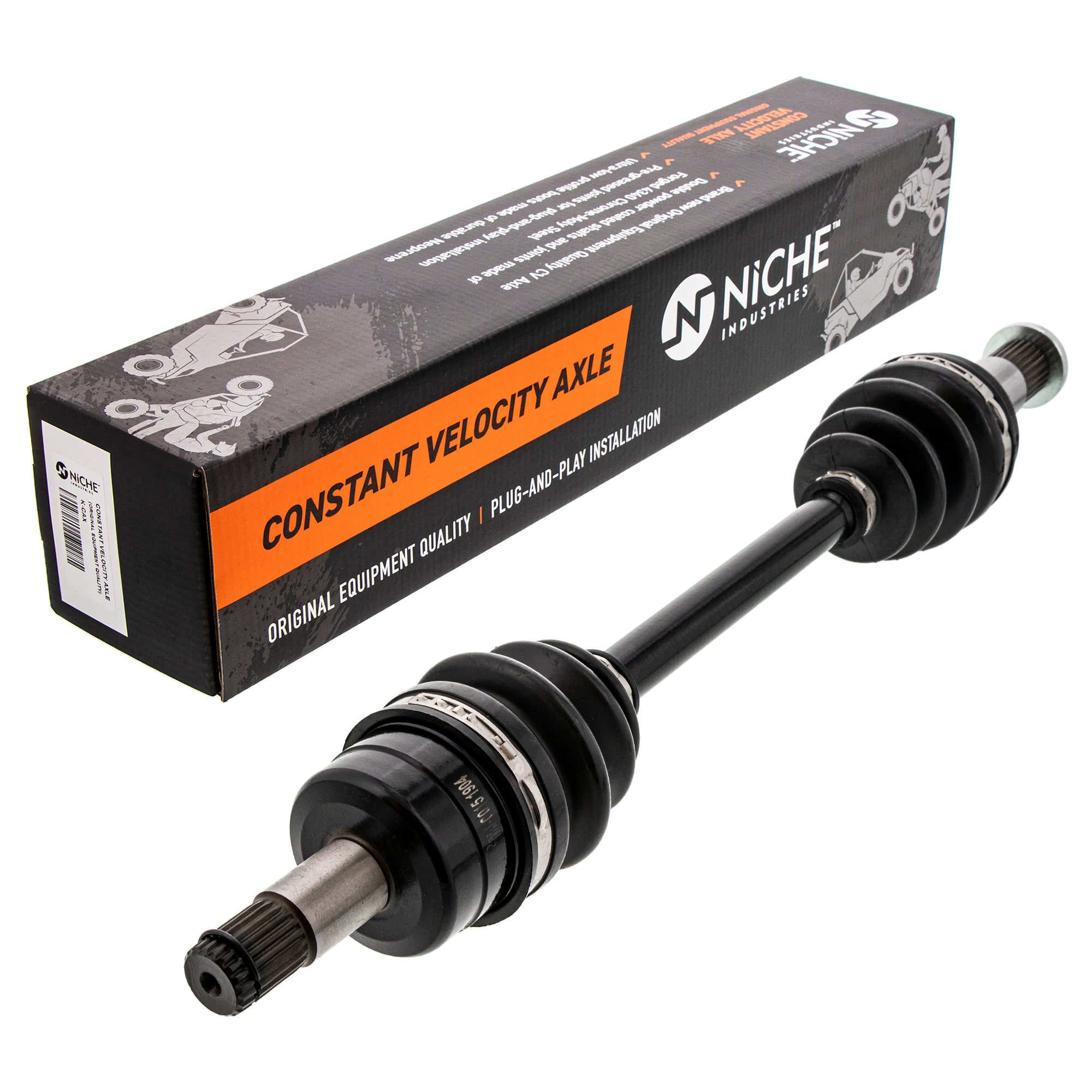 Front Drive Shaft CV Axle Assembly for zOTHER Kodiak Grizzly 2BG-2518E-00-00 NICHE 519-KCA2237X